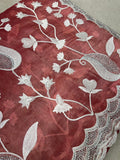 Premium Crush Organza Saree (Light) - Kanjeevaram Silk Mandir