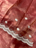 Premium Crush Organza Saree (Light) - Kanjeevaram Silk Mandir
