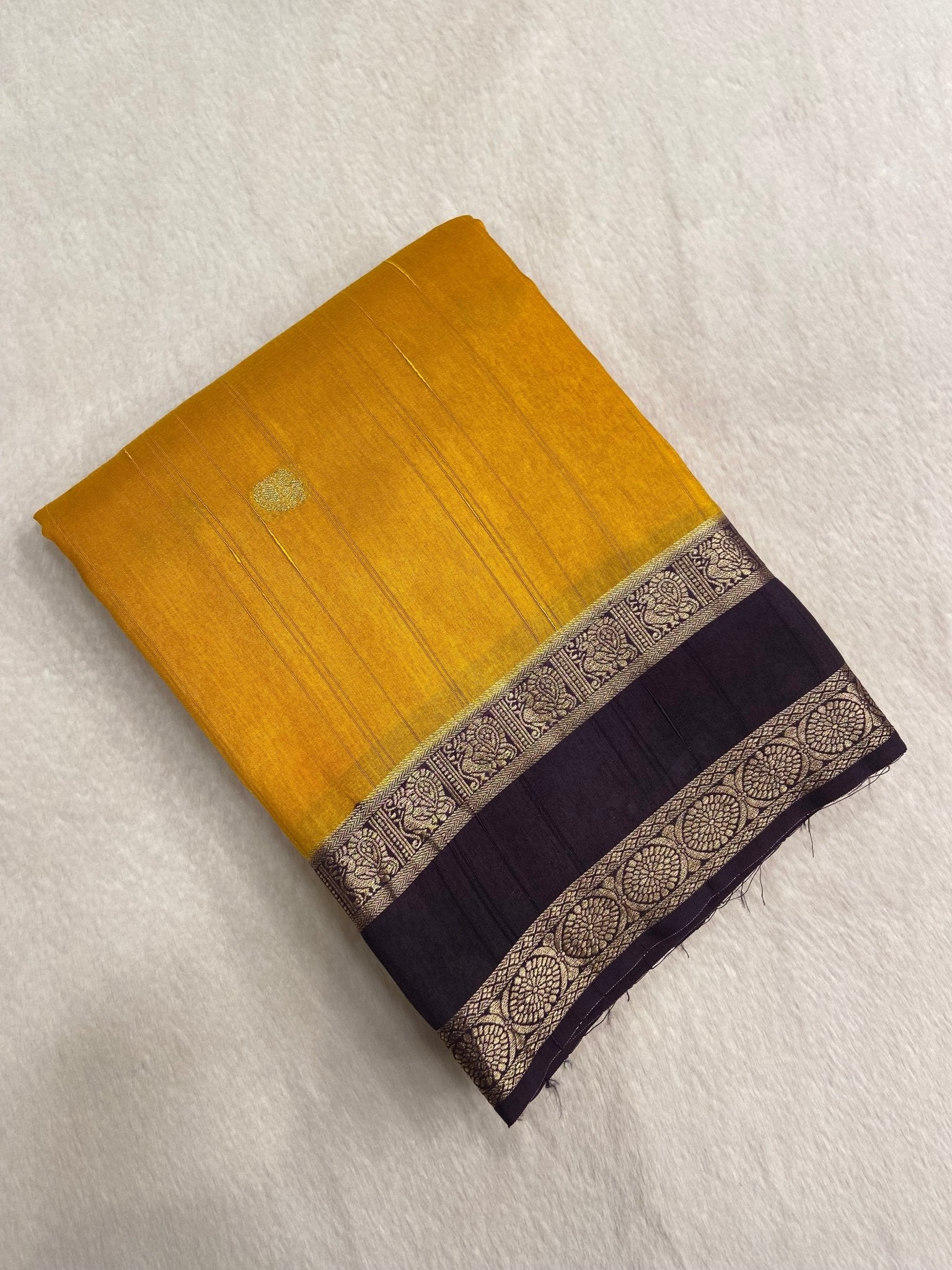Premium Dhupion Silk Saree - Kanjeevaram Silk Mandir
