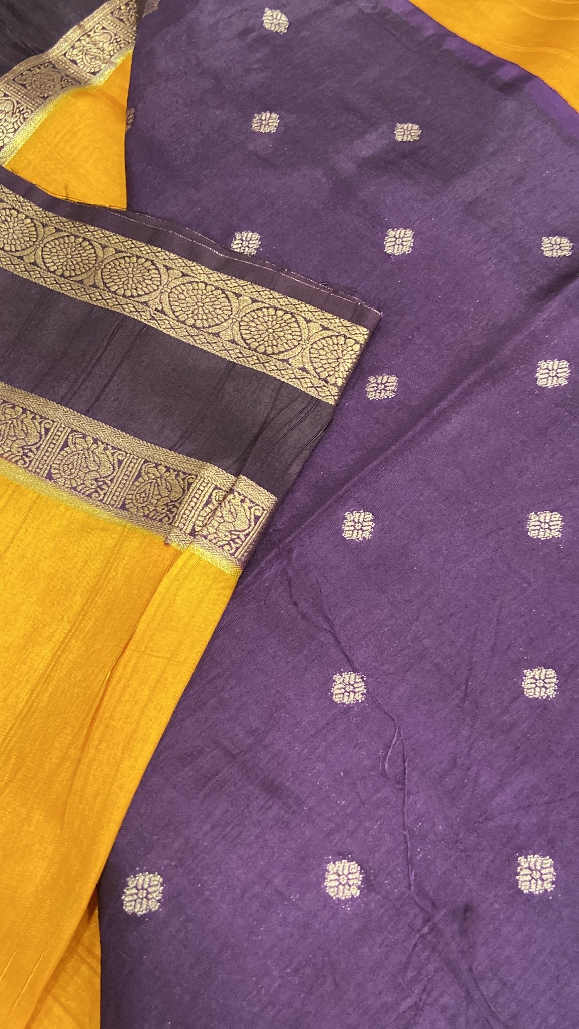Premium Dhupion Silk Saree - Kanjeevaram Silk Mandir