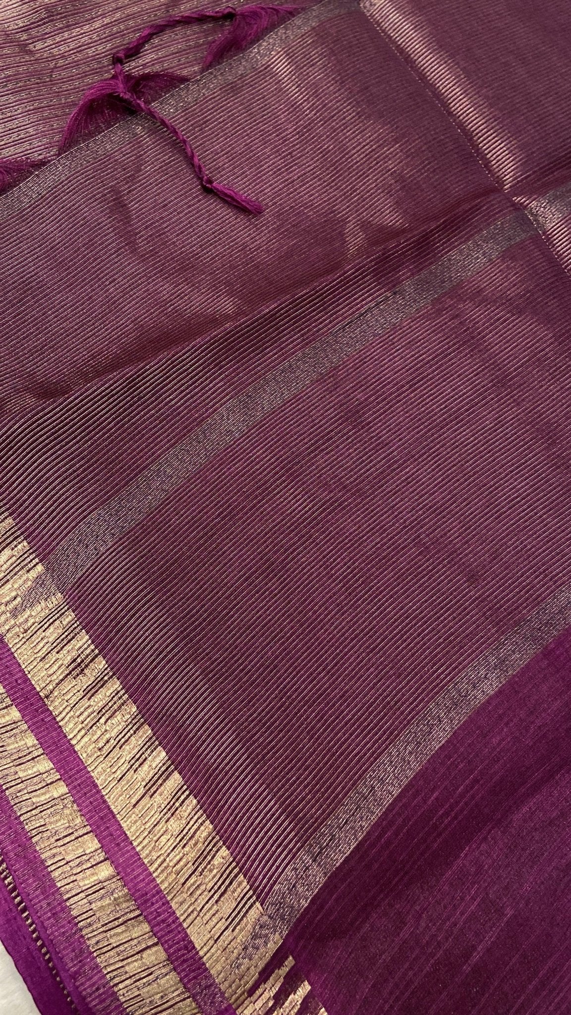 Premium Dhupion Silk Saree - Kanjeevaram Silk Mandir
