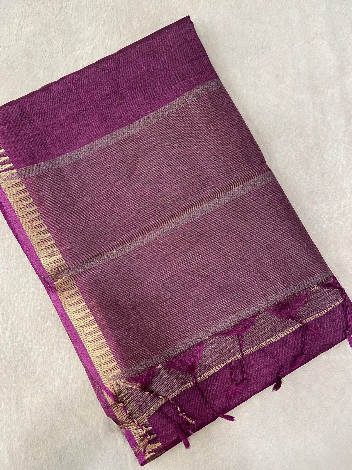 Premium Dhupion Silk Saree - Kanjeevaram Silk Mandir
