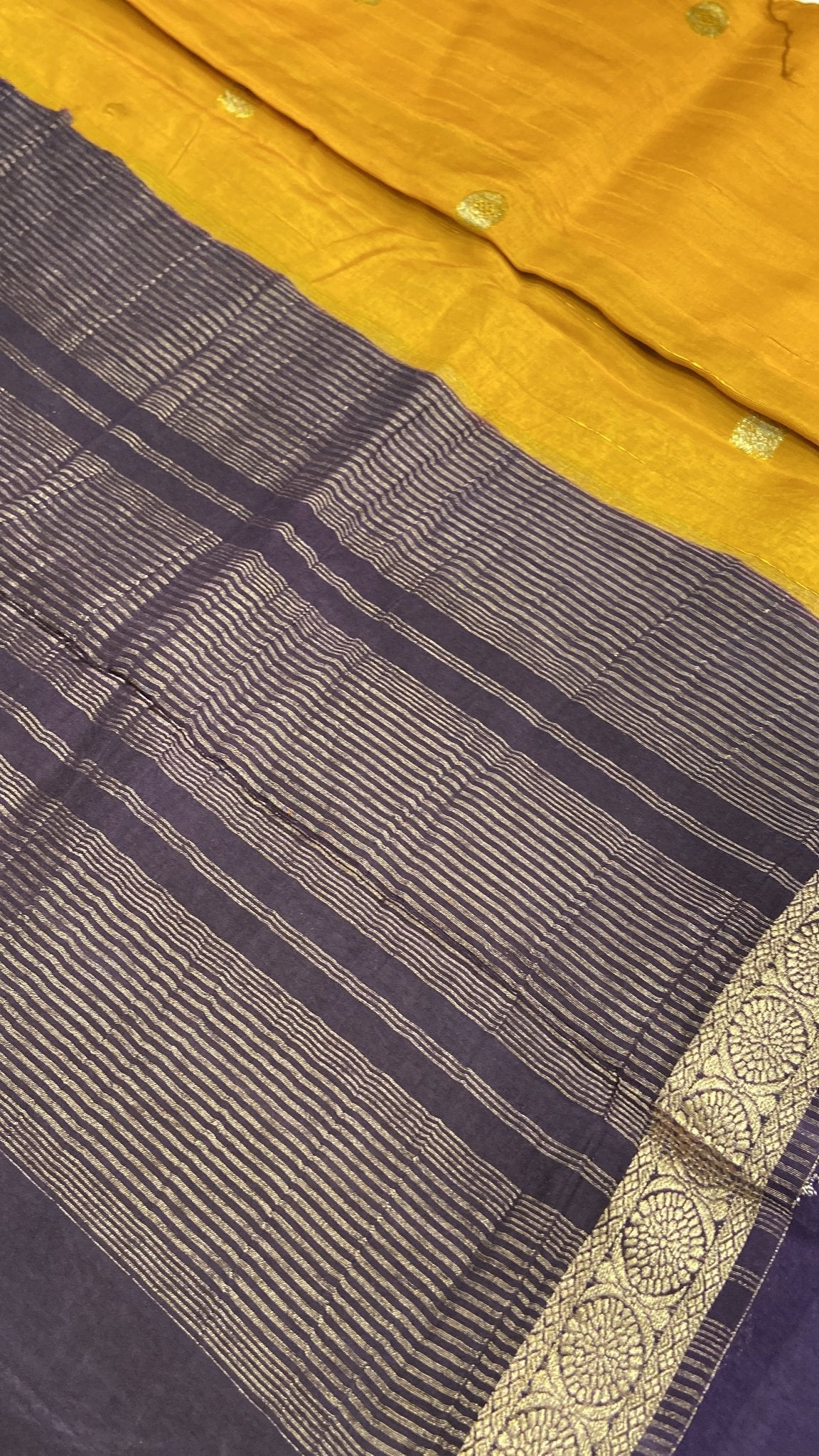Premium Dhupion Silk Saree - Kanjeevaram Silk Mandir