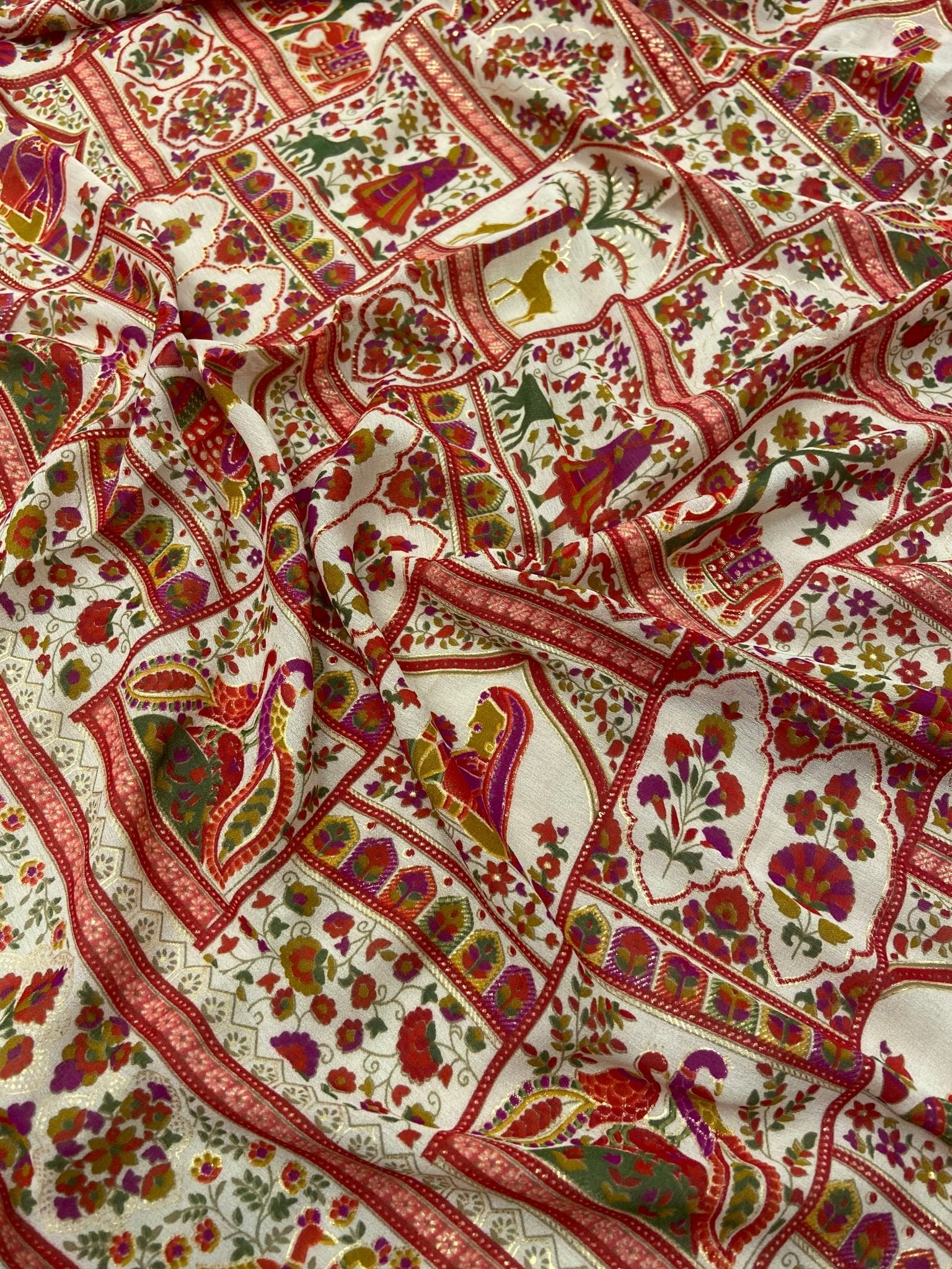 Premium Dola Silk Saree - Kanjeevaram Silk Mandir