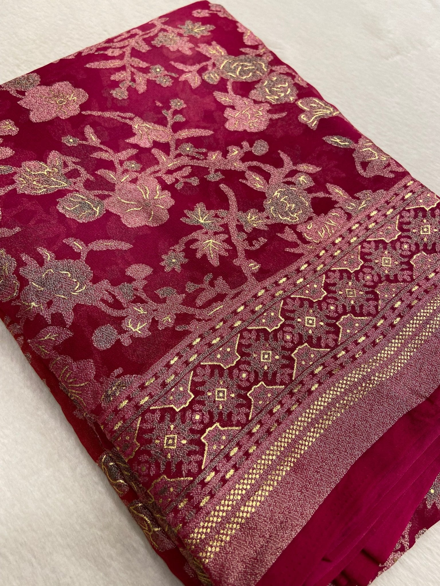 Premium Dola Silk Saree - Kanjeevaram Silk Mandir