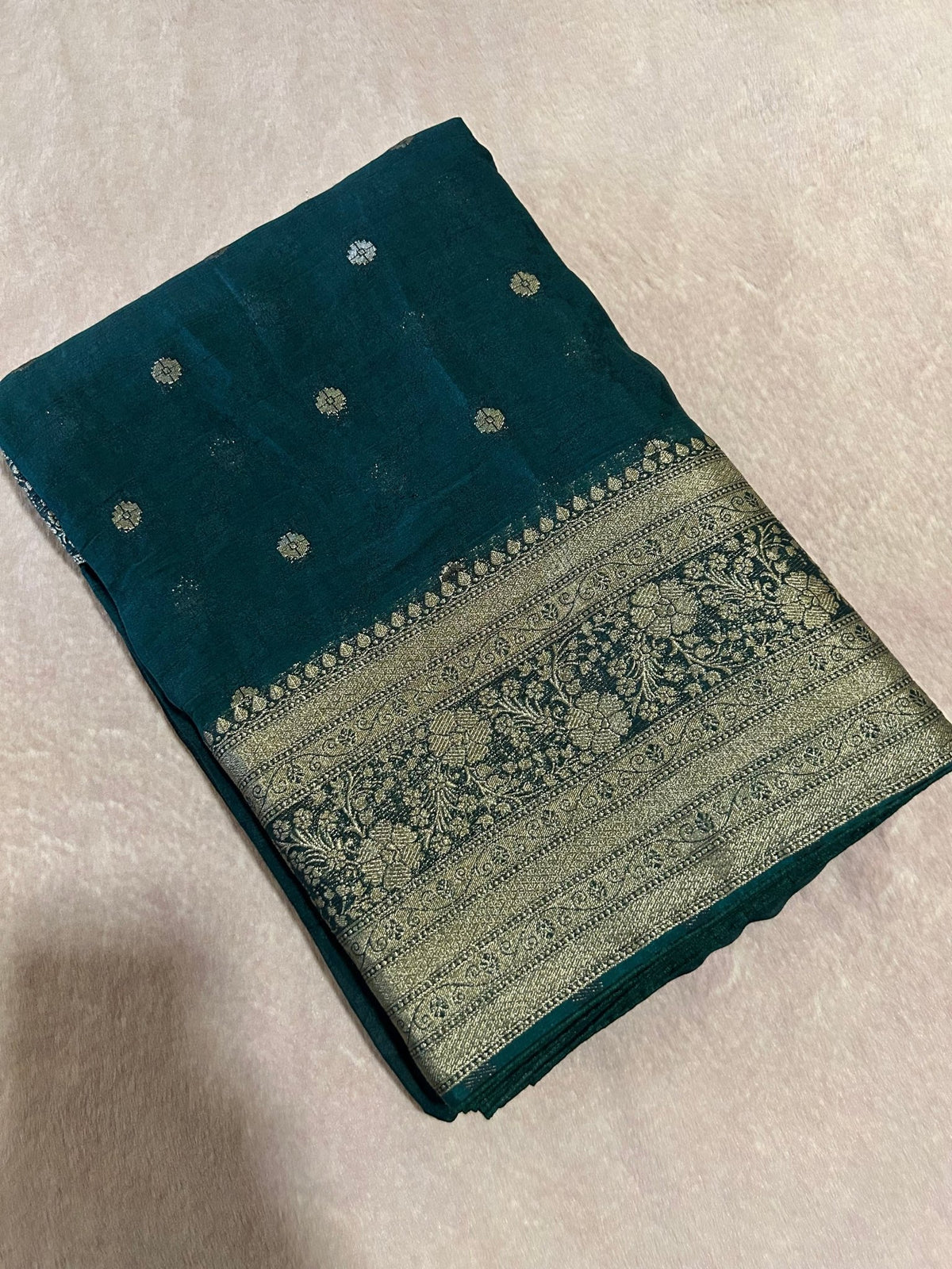 Premium Dola Silk Saree💚 - Kanjeevaram Silk Mandir