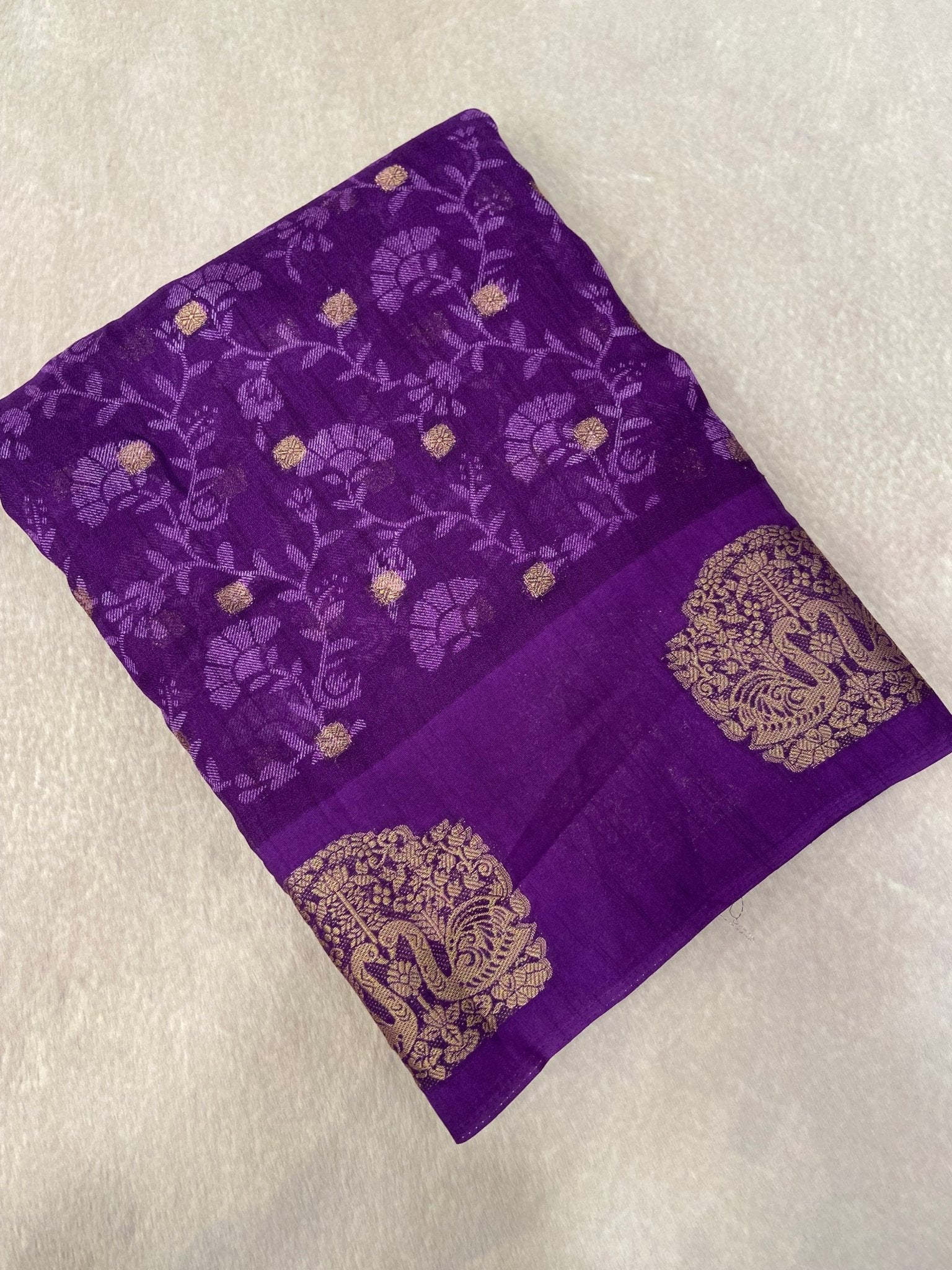 Premium Dola Silk Saree💜 - Kanjeevaram Silk Mandir