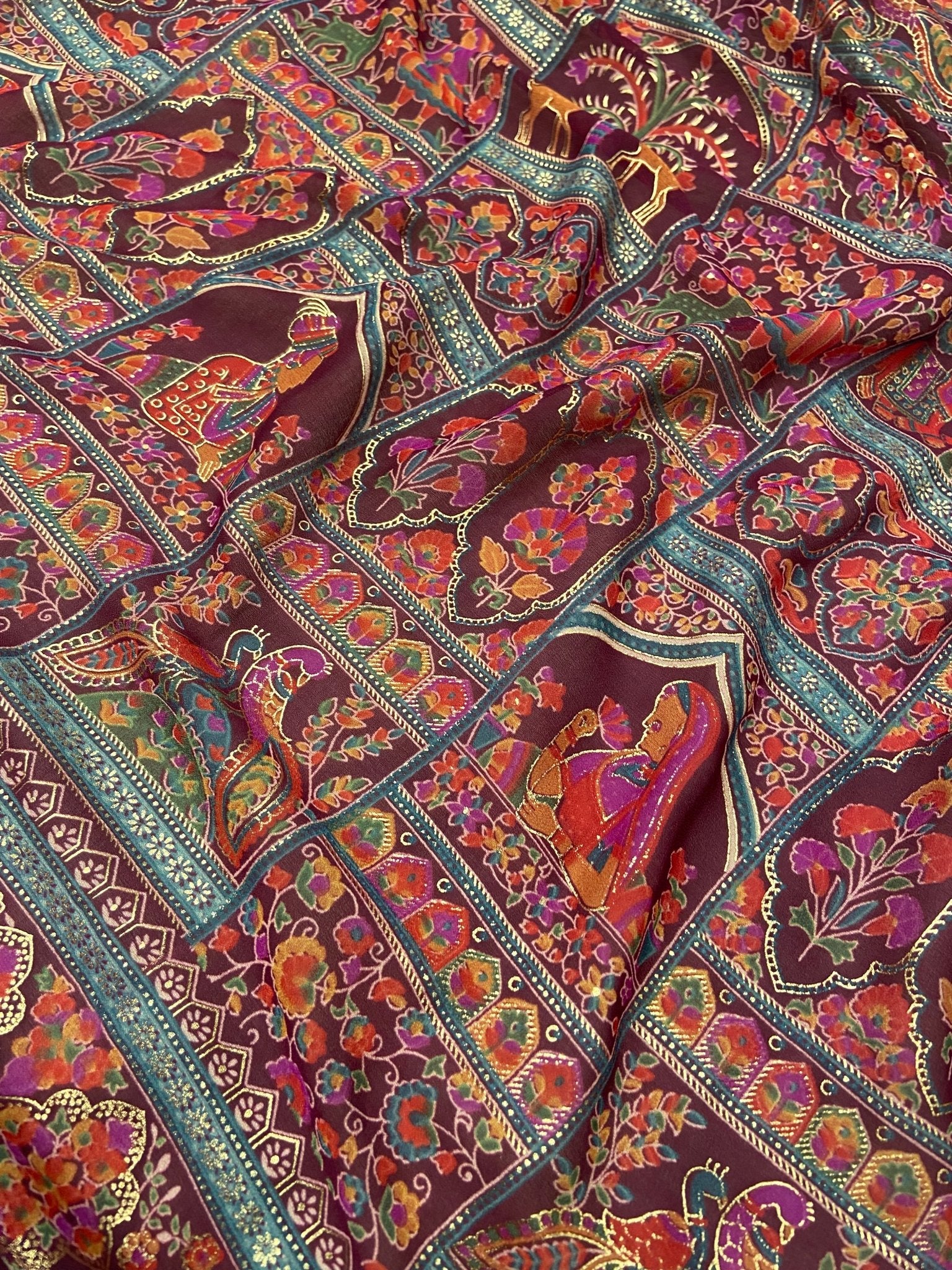 Premium Dola Silk Saree - Kanjeevaram Silk Mandir