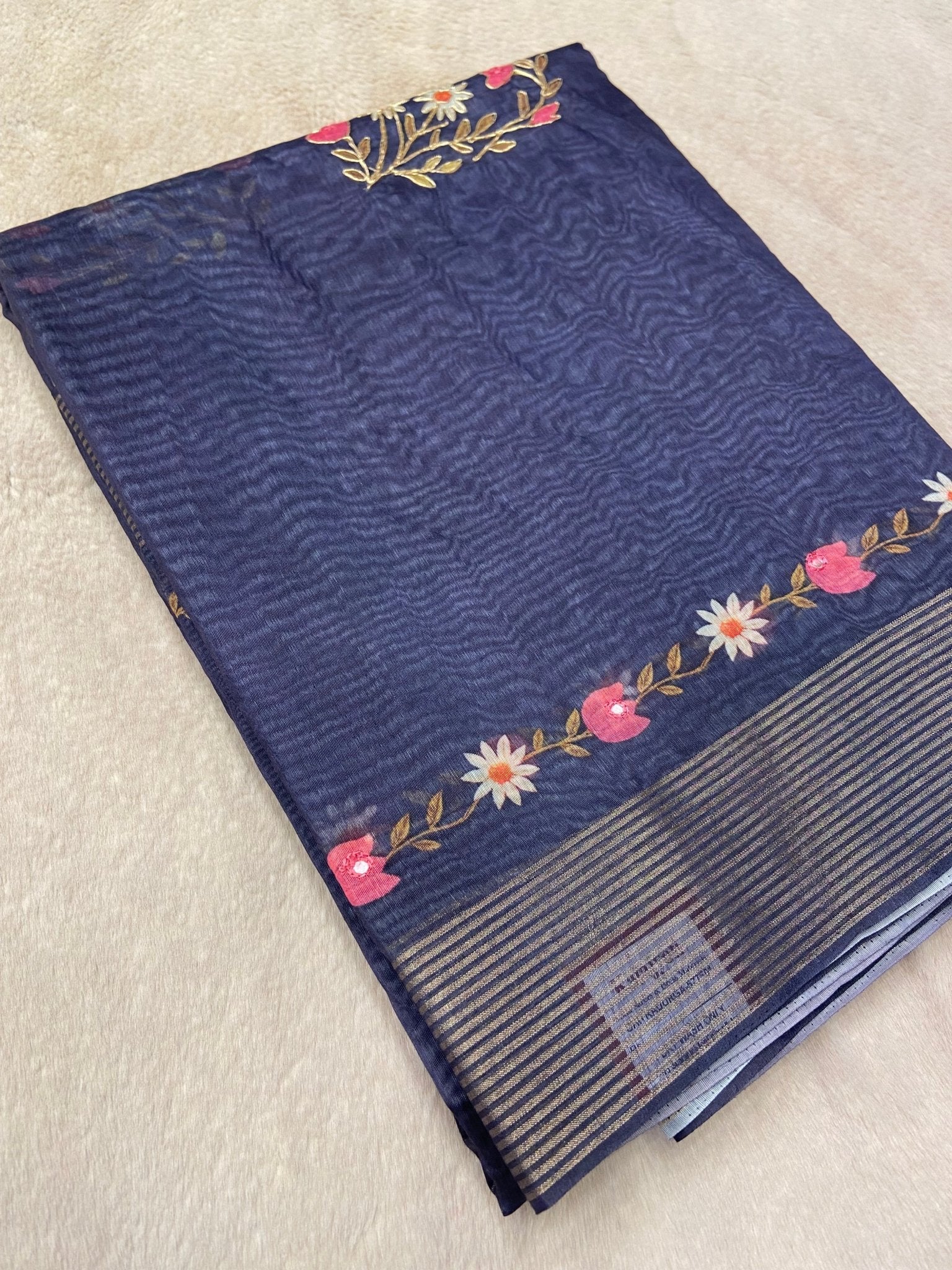 Premium Dola Silk Saree💙 - Kanjeevaram Silk Mandir