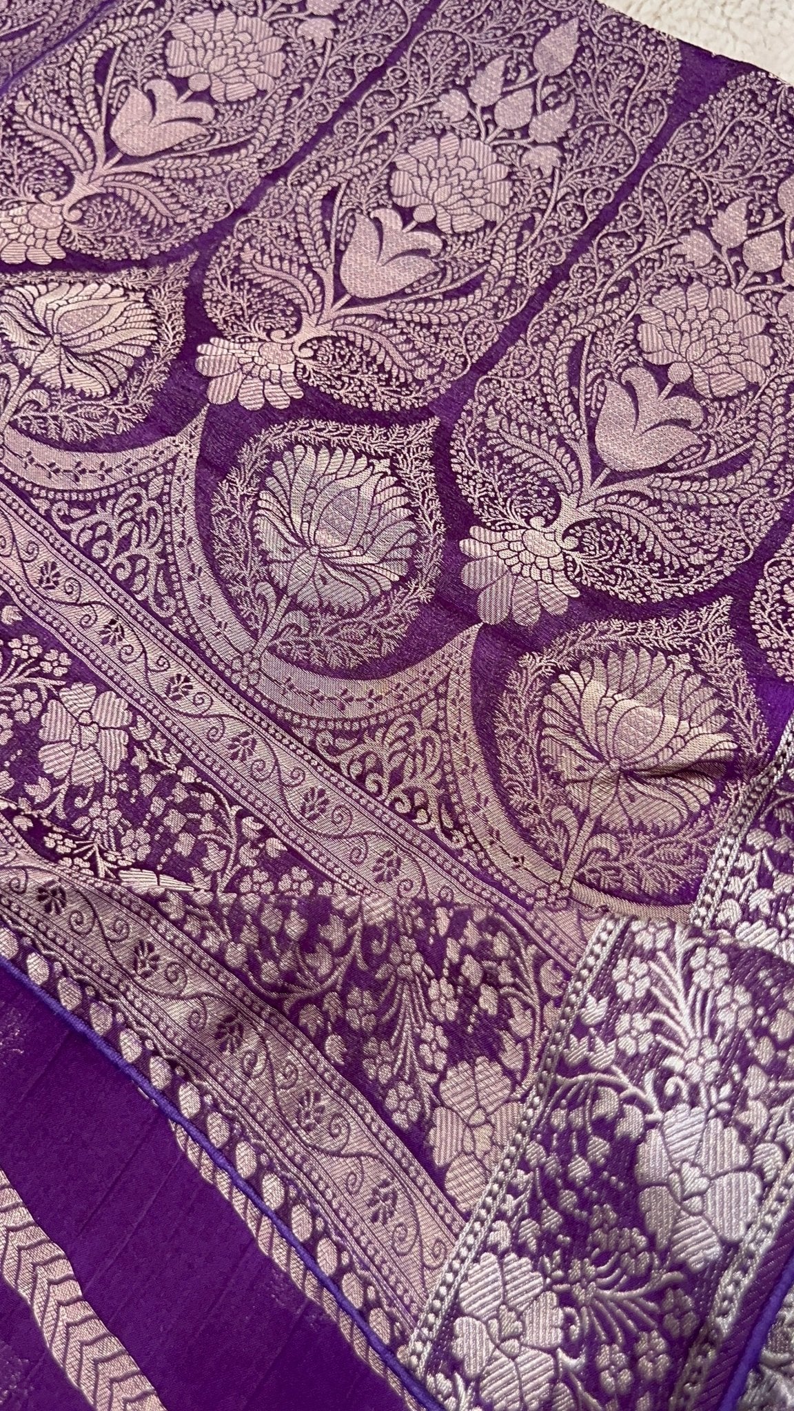 Premium Dola Silk Saree💜 - Kanjeevaram Silk Mandir