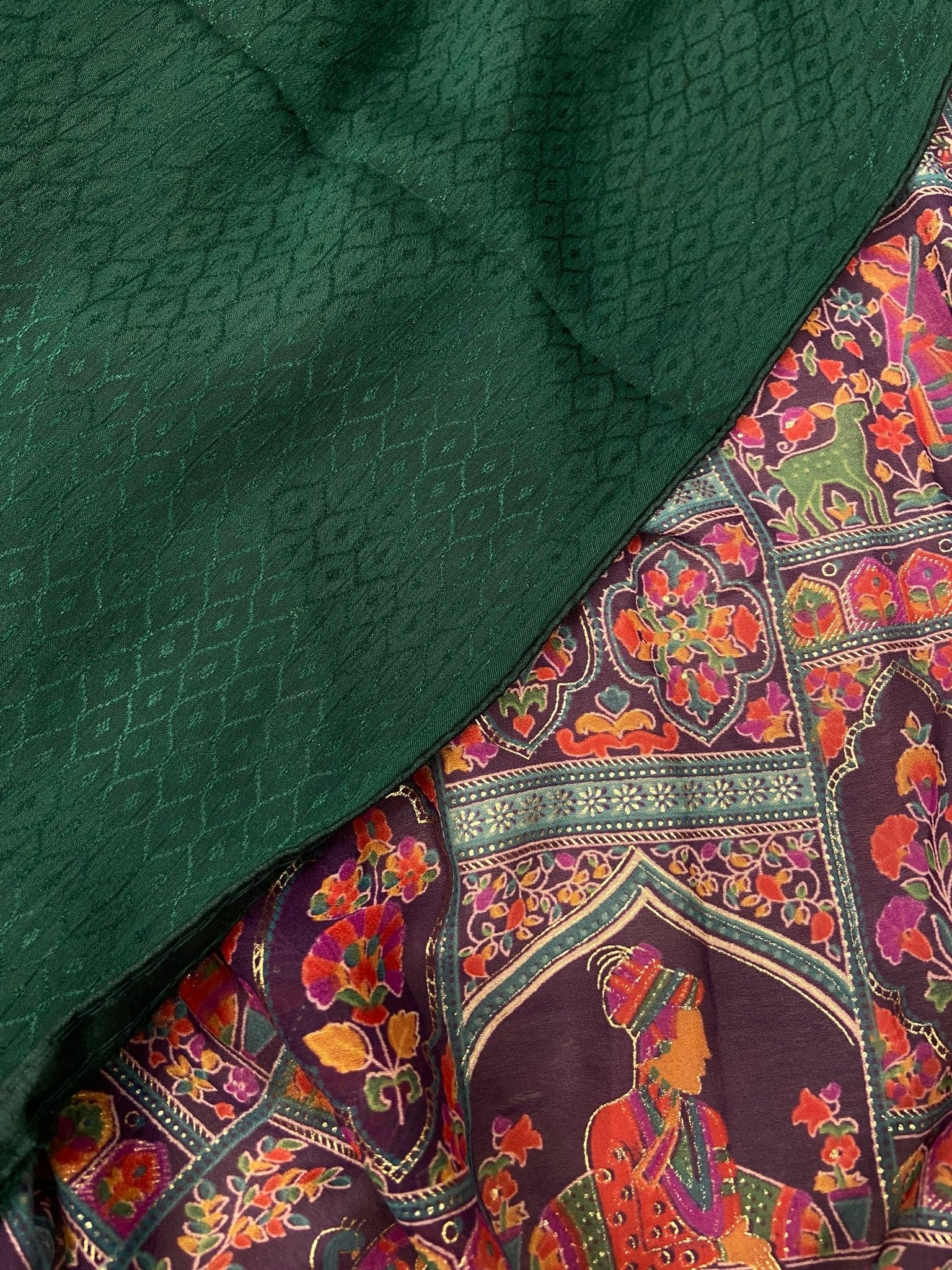 Premium Dola Silk Saree 💜 - Kanjeevaram Silk Mandir