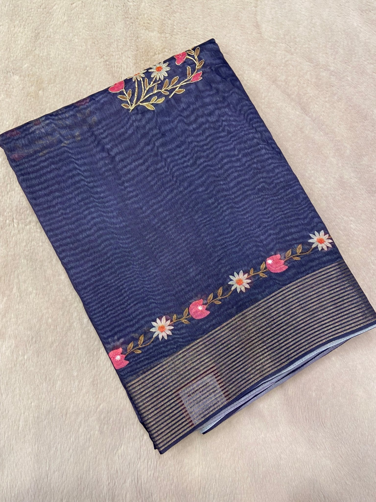 Premium Dola Silk Saree💙 - Kanjeevaram Silk Mandir