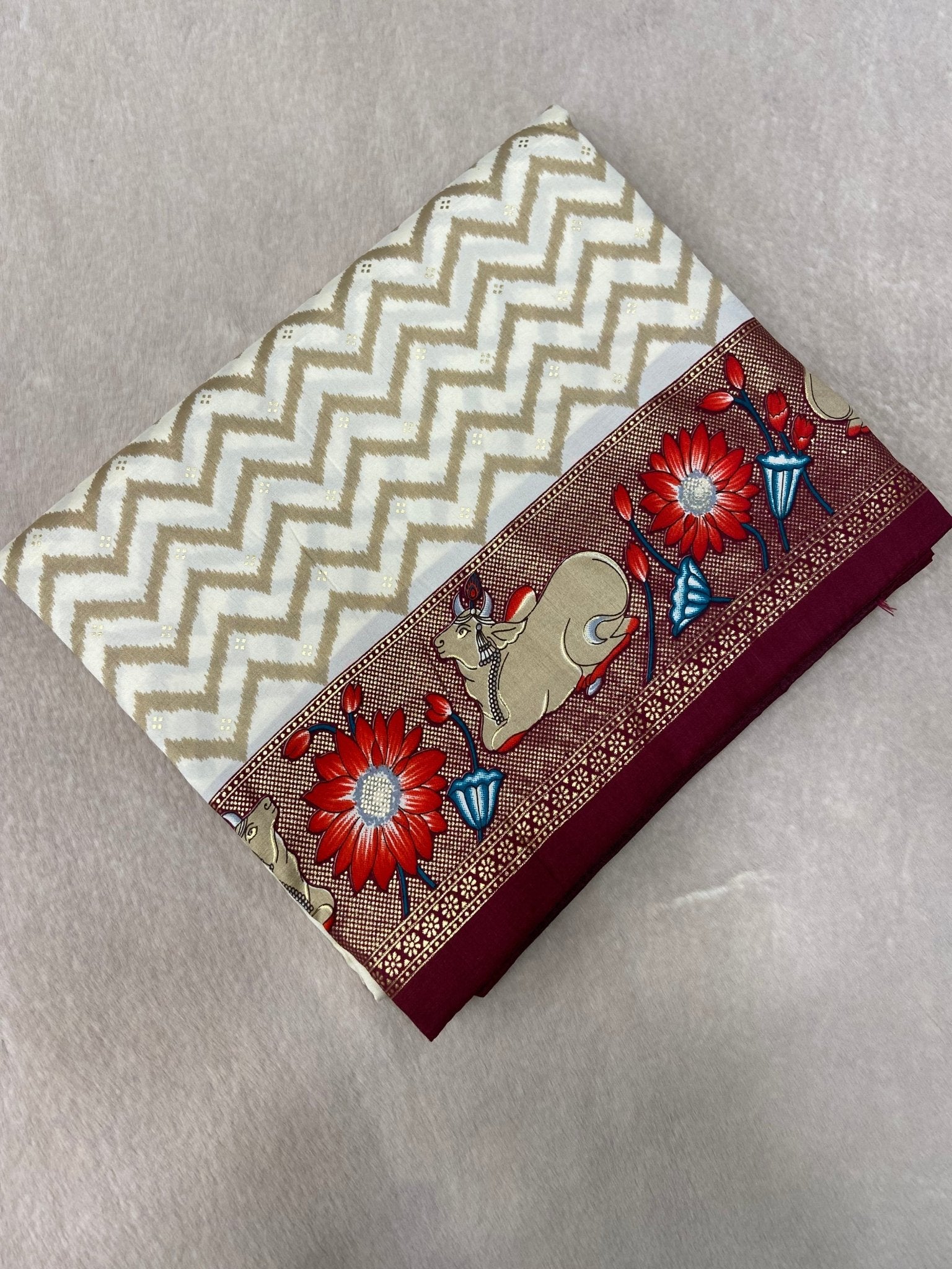 Premium Dola Silk Saree🤎 - Kanjeevaram Silk Mandir