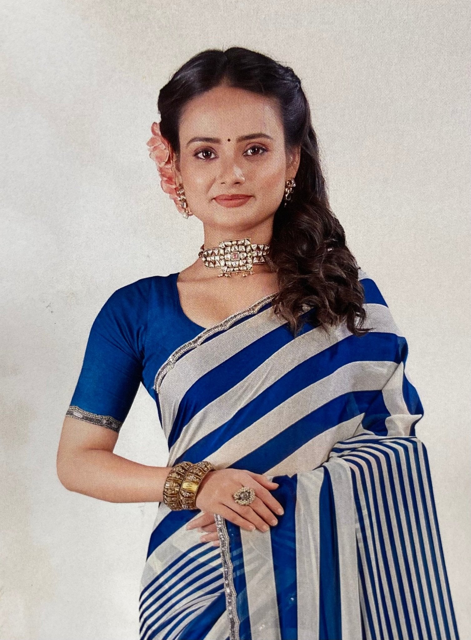 Premium Dola Silk Saree - Kanjeevaram Silk Mandir