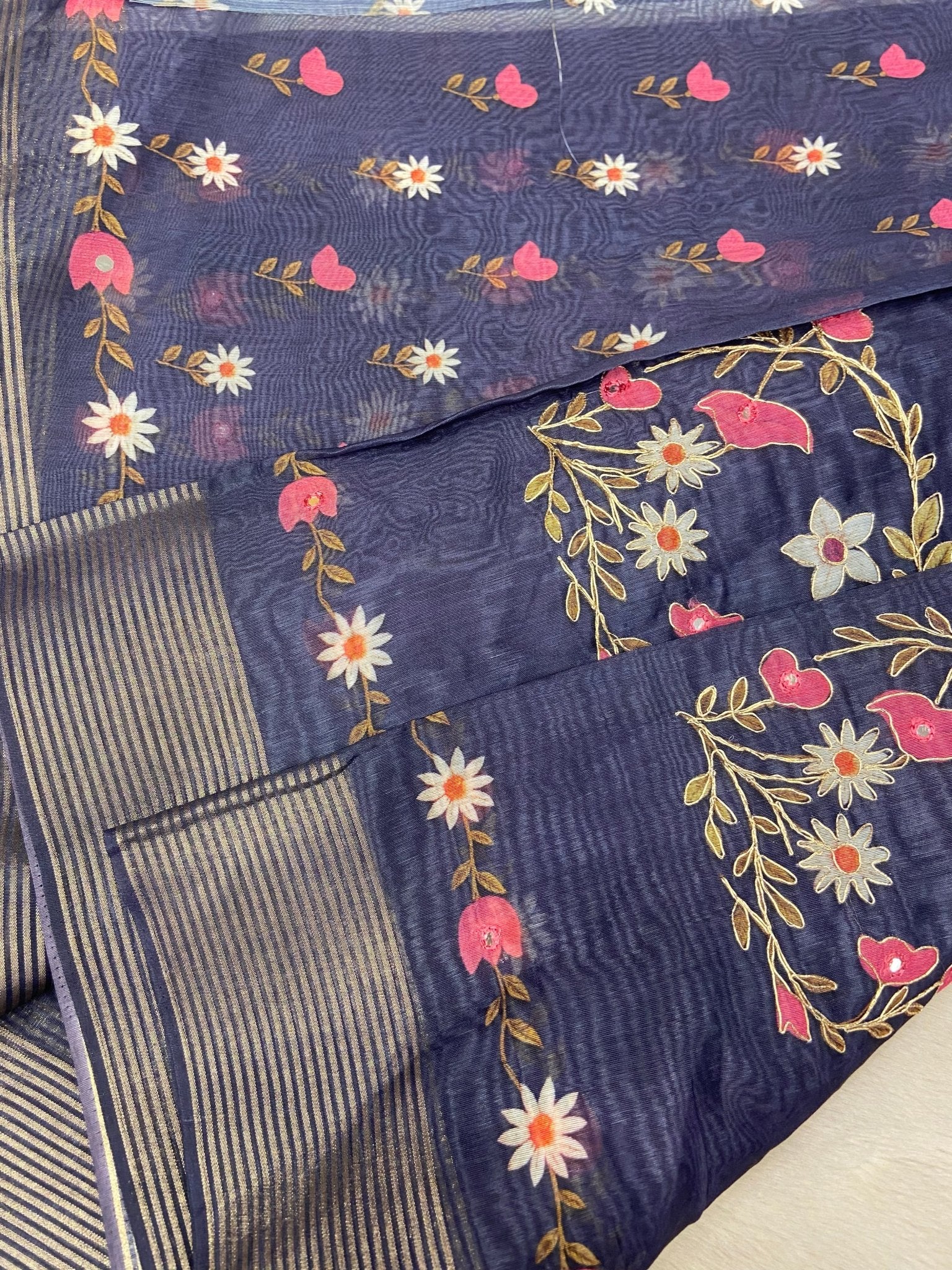 Premium Dola Silk Saree💙 - Kanjeevaram Silk Mandir