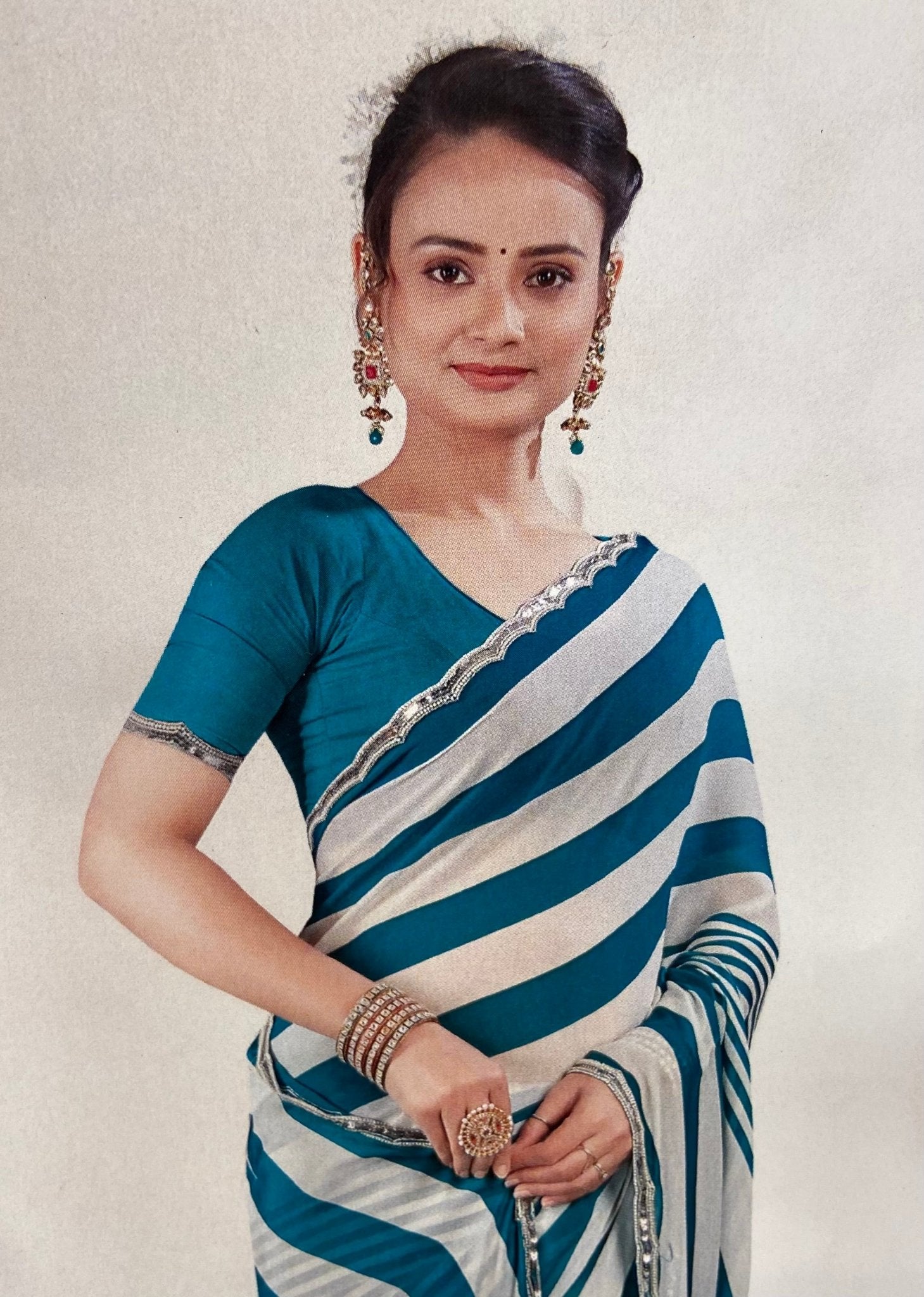 Premium Dola Silk Saree - Kanjeevaram Silk Mandir
