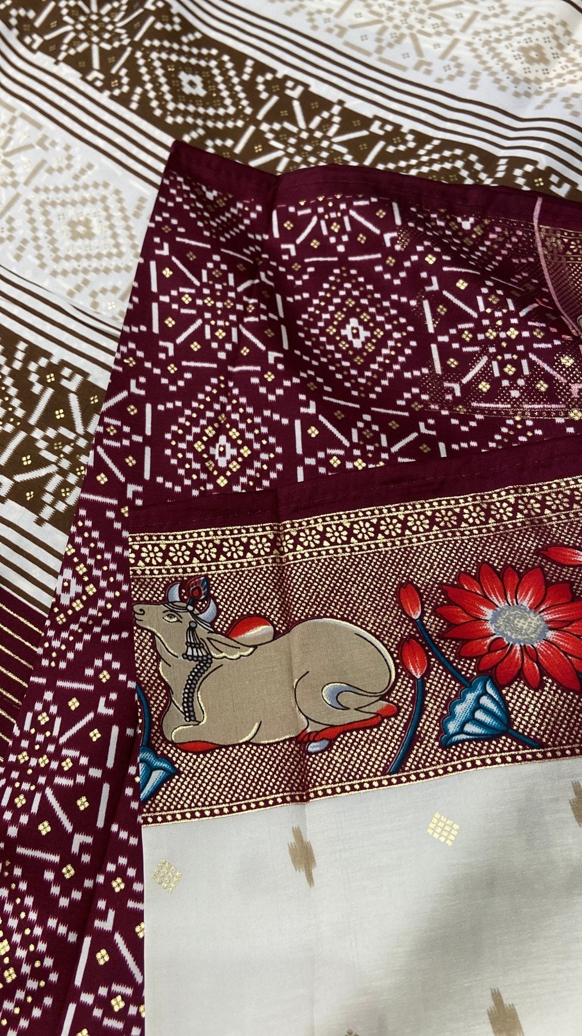 Premium Dola Silk Saree🤎 - Kanjeevaram Silk Mandir