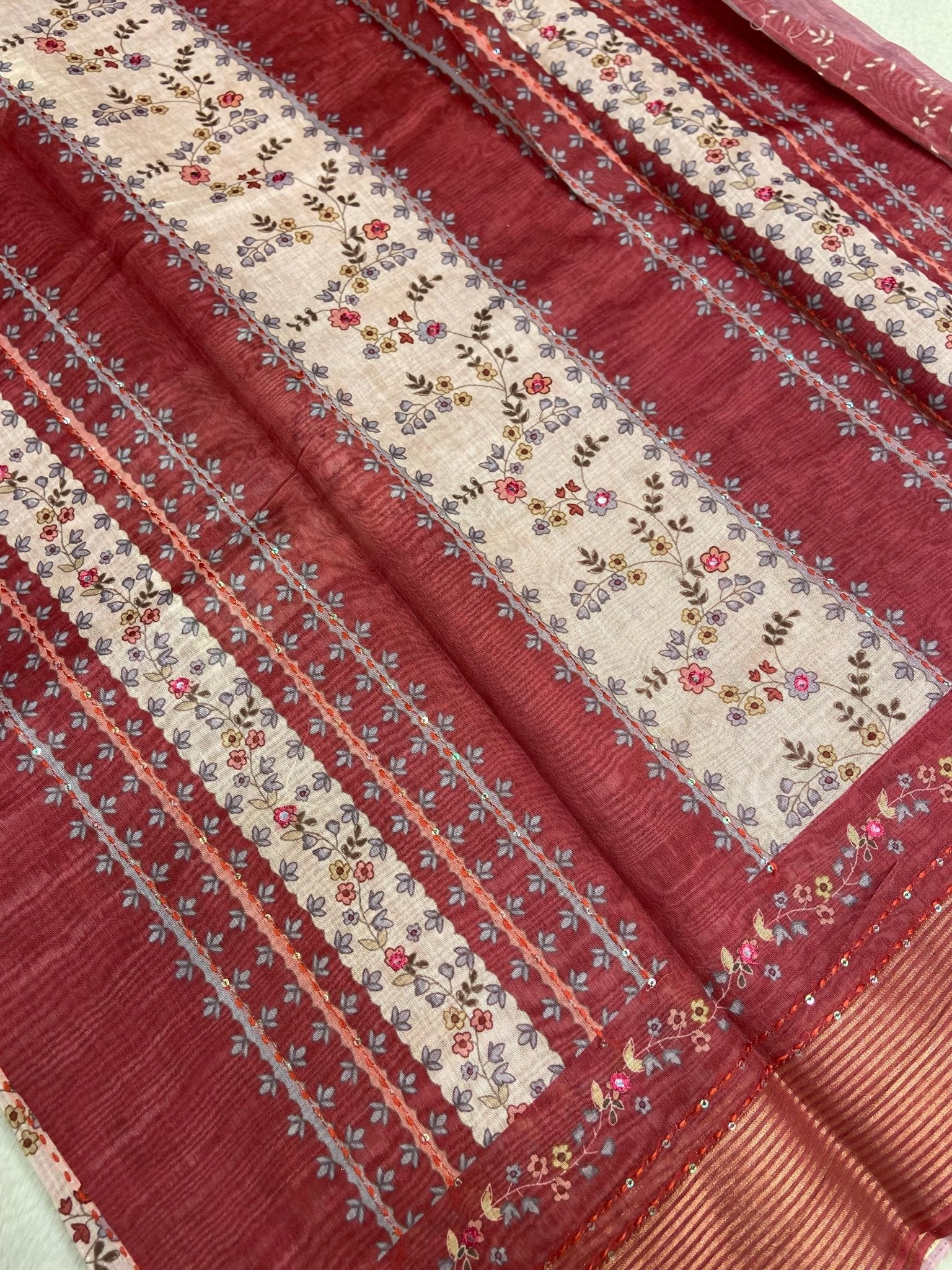 Premium Dola Silk Saree - Kanjeevaram Silk Mandir