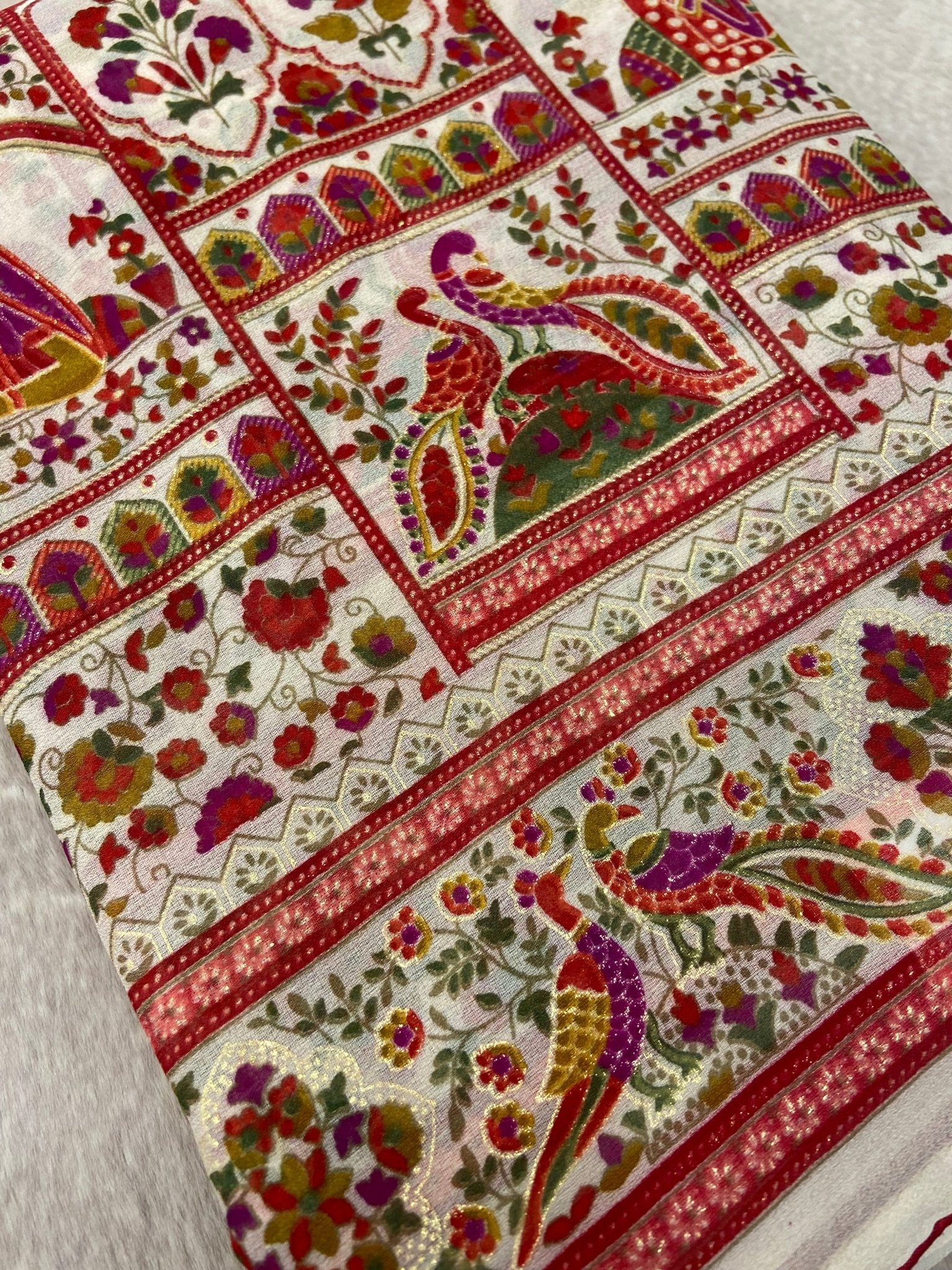 Premium Dola Silk Saree - Kanjeevaram Silk Mandir