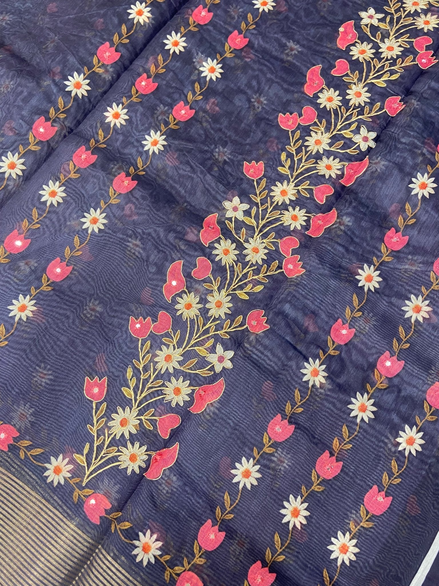 Premium Dola Silk Saree💙 - Kanjeevaram Silk Mandir