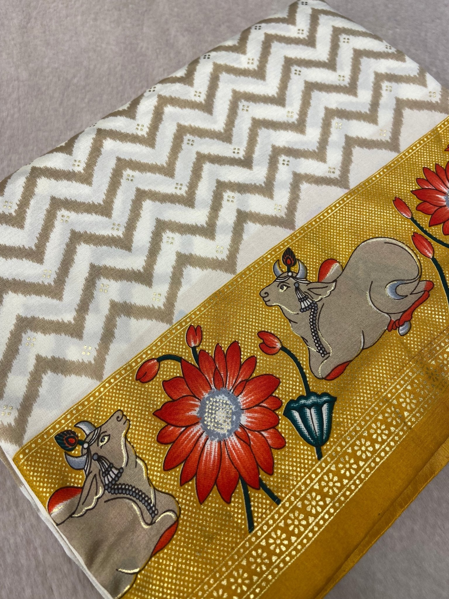 Premium Dola Silk Saree - Kanjeevaram Silk Mandir