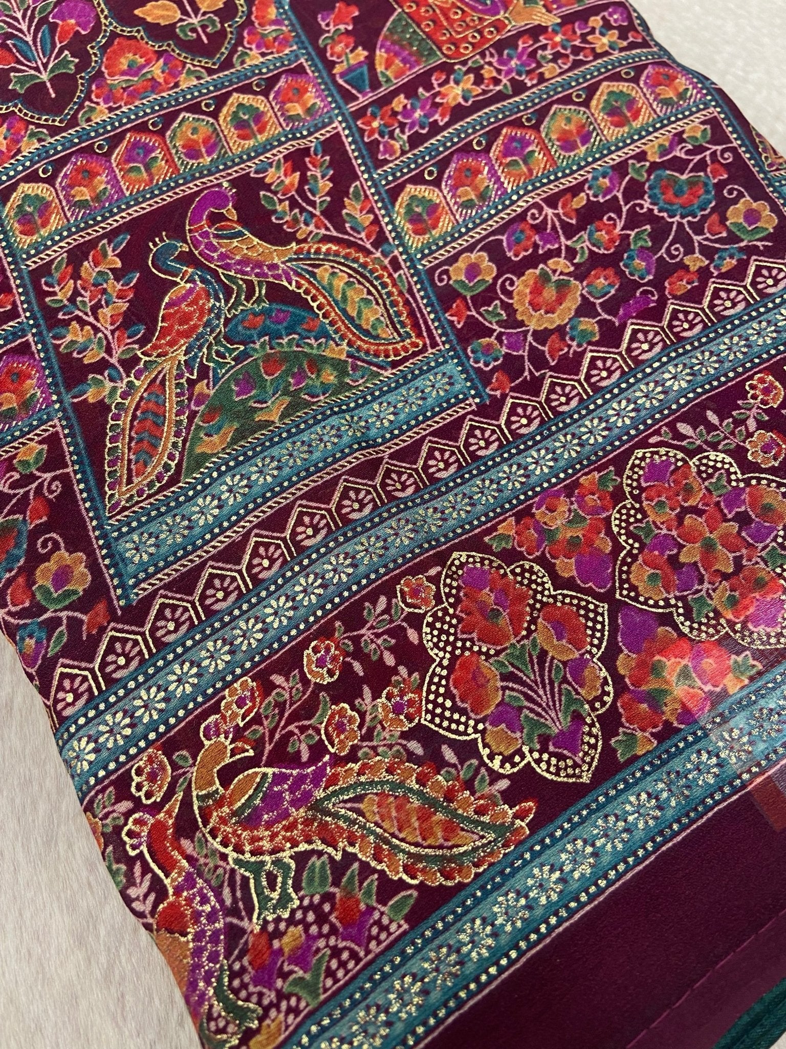 Premium Dola Silk Saree - Kanjeevaram Silk Mandir