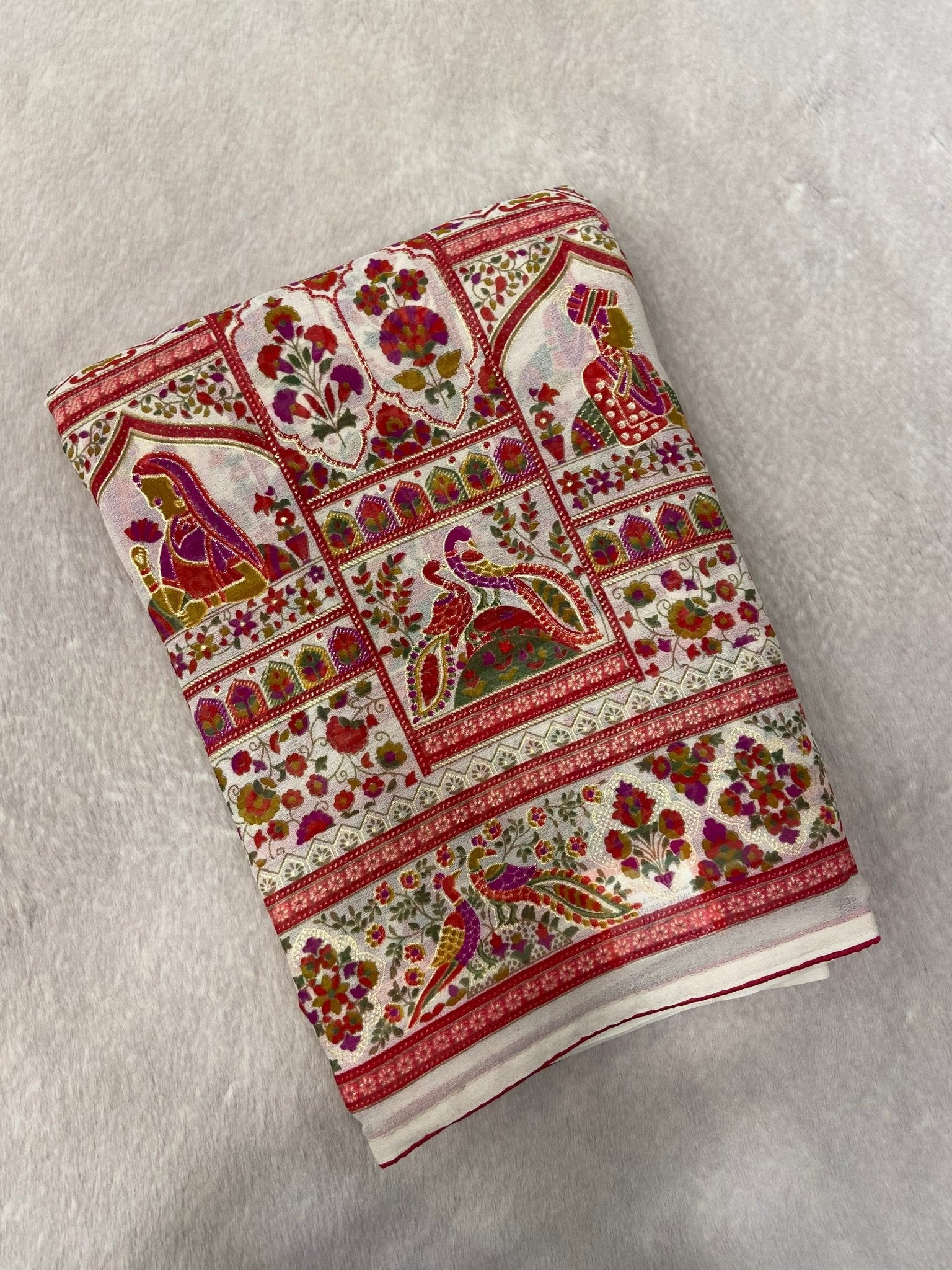 Premium Dola Silk Saree - Kanjeevaram Silk Mandir