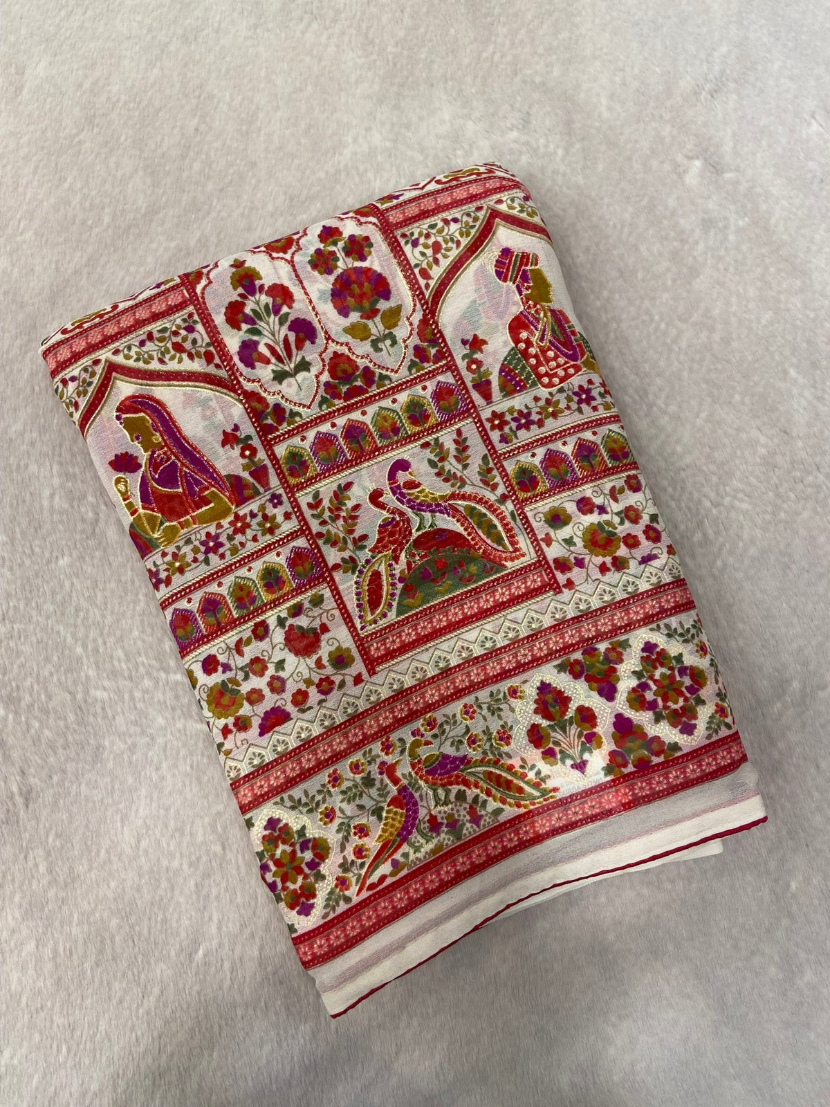Premium Dola Silk Saree - Kanjeevaram Silk Mandir