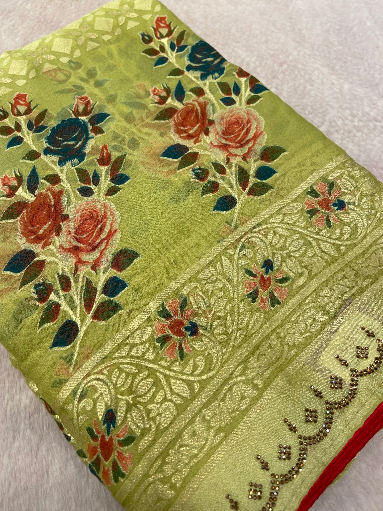 Premium Dola Silk Saree - Kanjeevaram Silk Mandir
