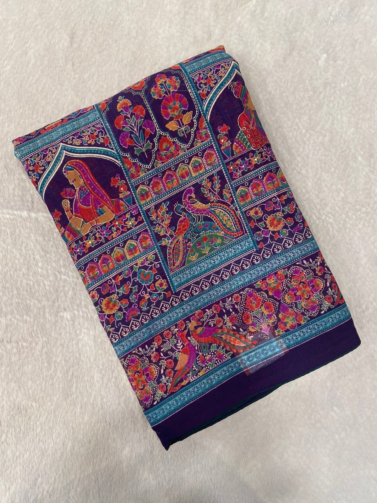 Premium Dola Silk Saree 💜 - Kanjeevaram Silk Mandir