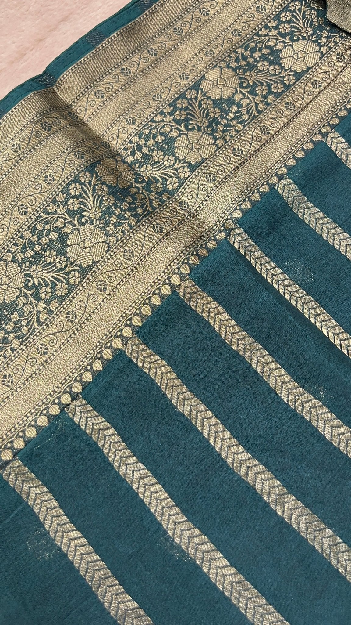 Premium Dola Silk Saree💚 - Kanjeevaram Silk Mandir