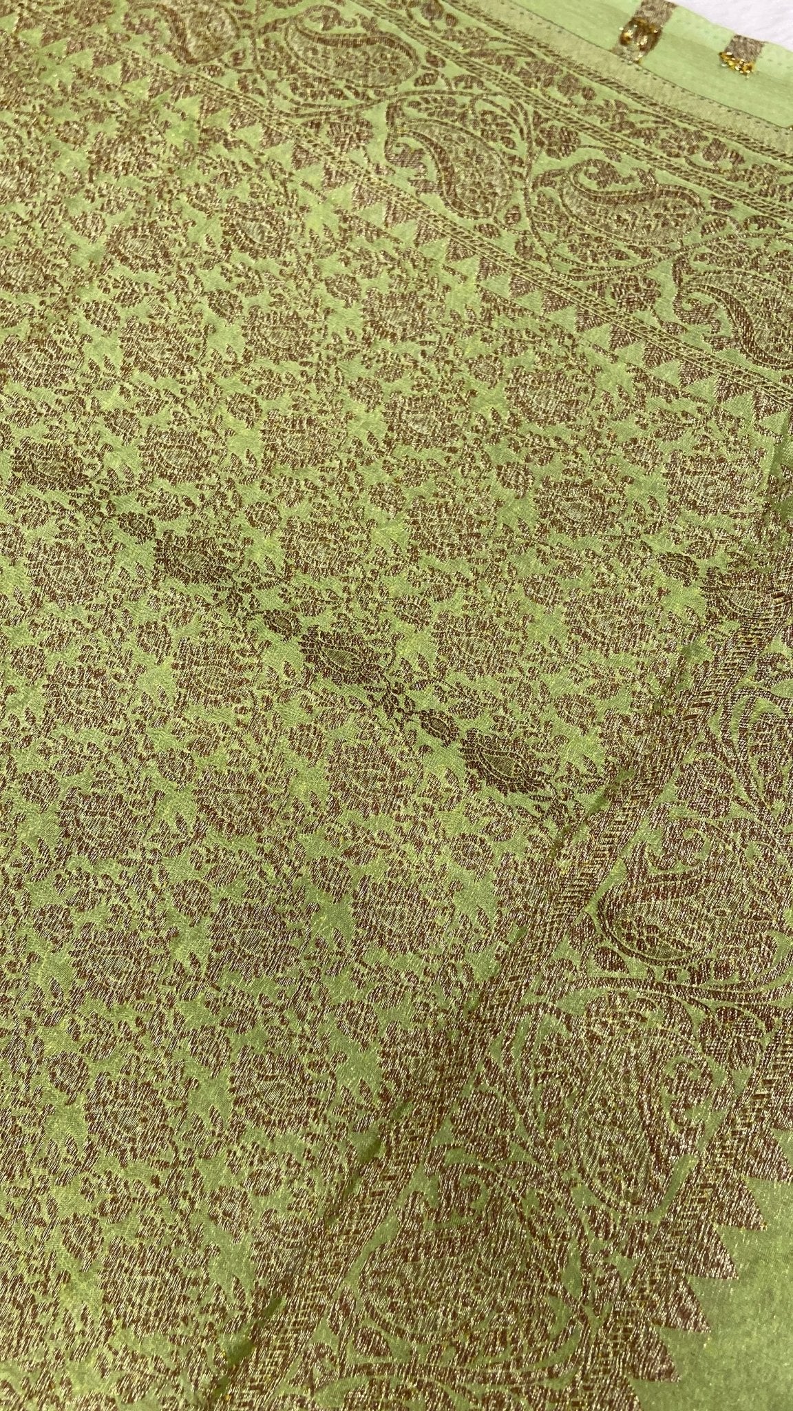 Premium Georgette Saree - Kanjeevaram Silk Mandir