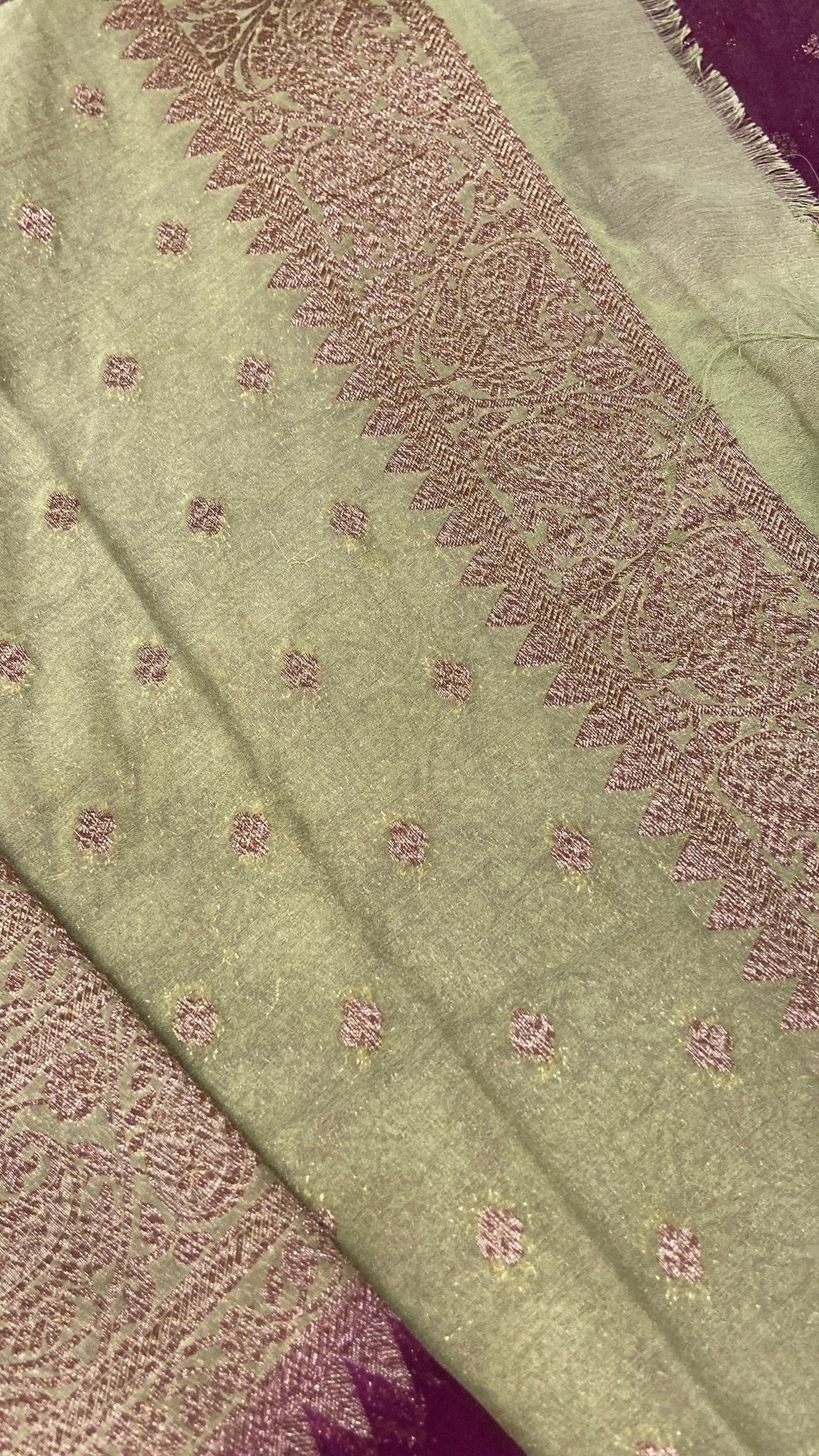 Premium Georgette Saree - Kanjeevaram Silk Mandir