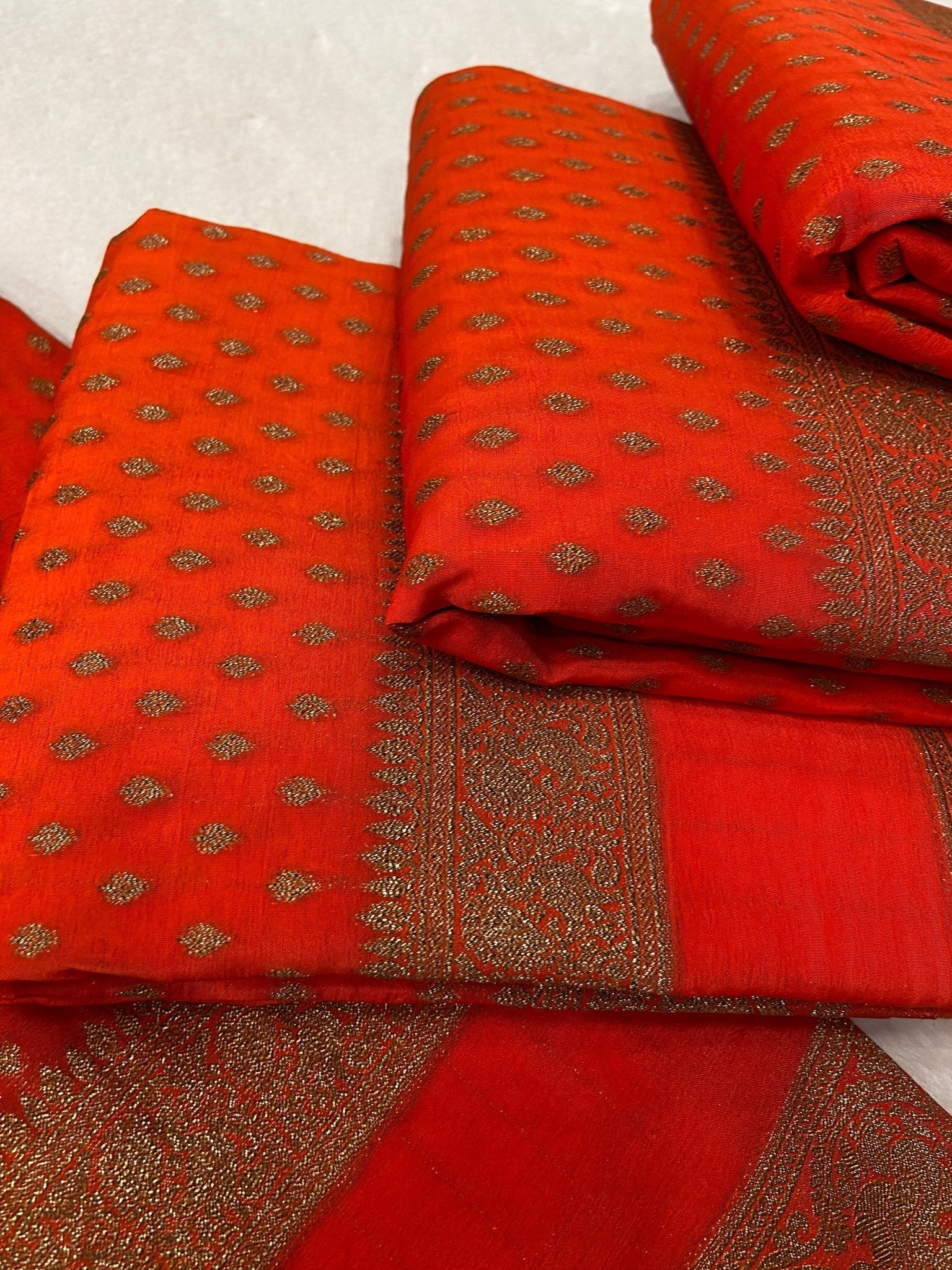 Premium Georgette Saree💥 - Kanjeevaram Silk Mandir