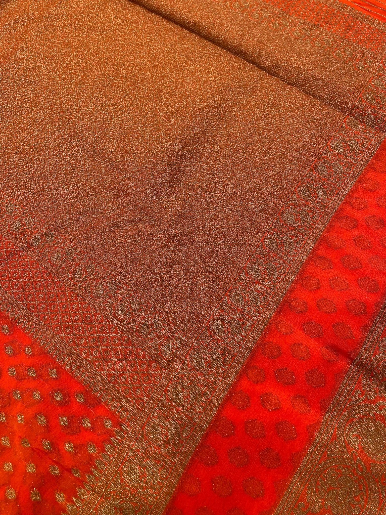 Premium Georgette Saree💥 - Kanjeevaram Silk Mandir