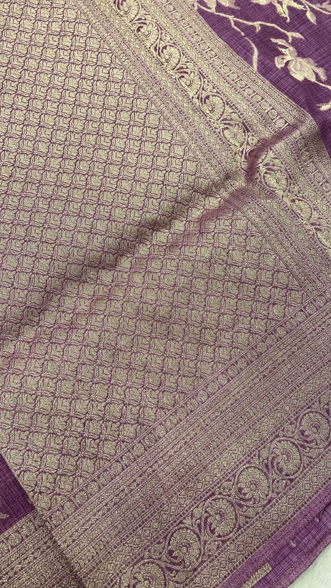 Premium Heritage Cotton Saree✨ - Kanjeevaram Silk Mandir