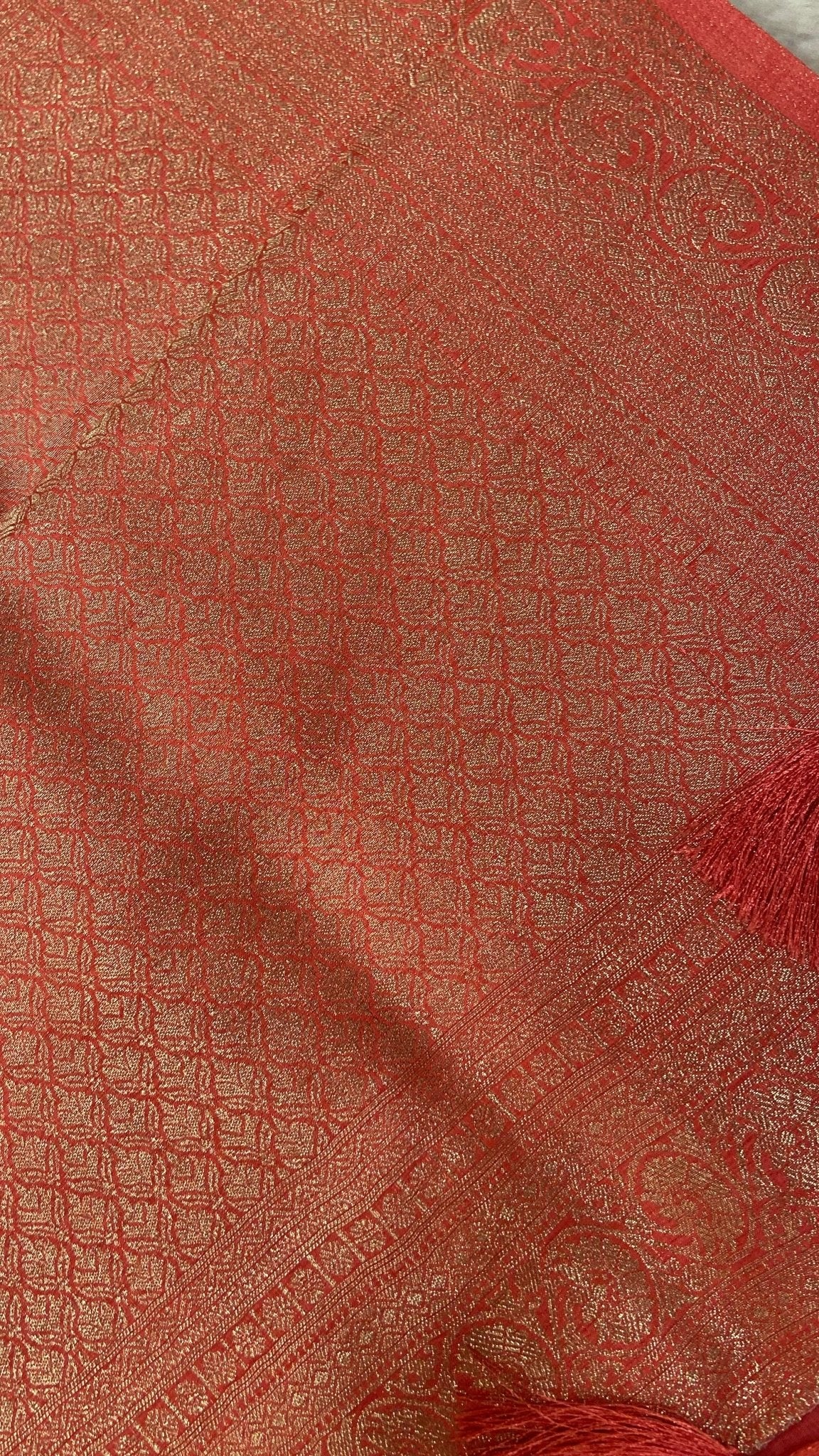 Premium Heritage Cotton Saree - Kanjeevaram Silk Mandir