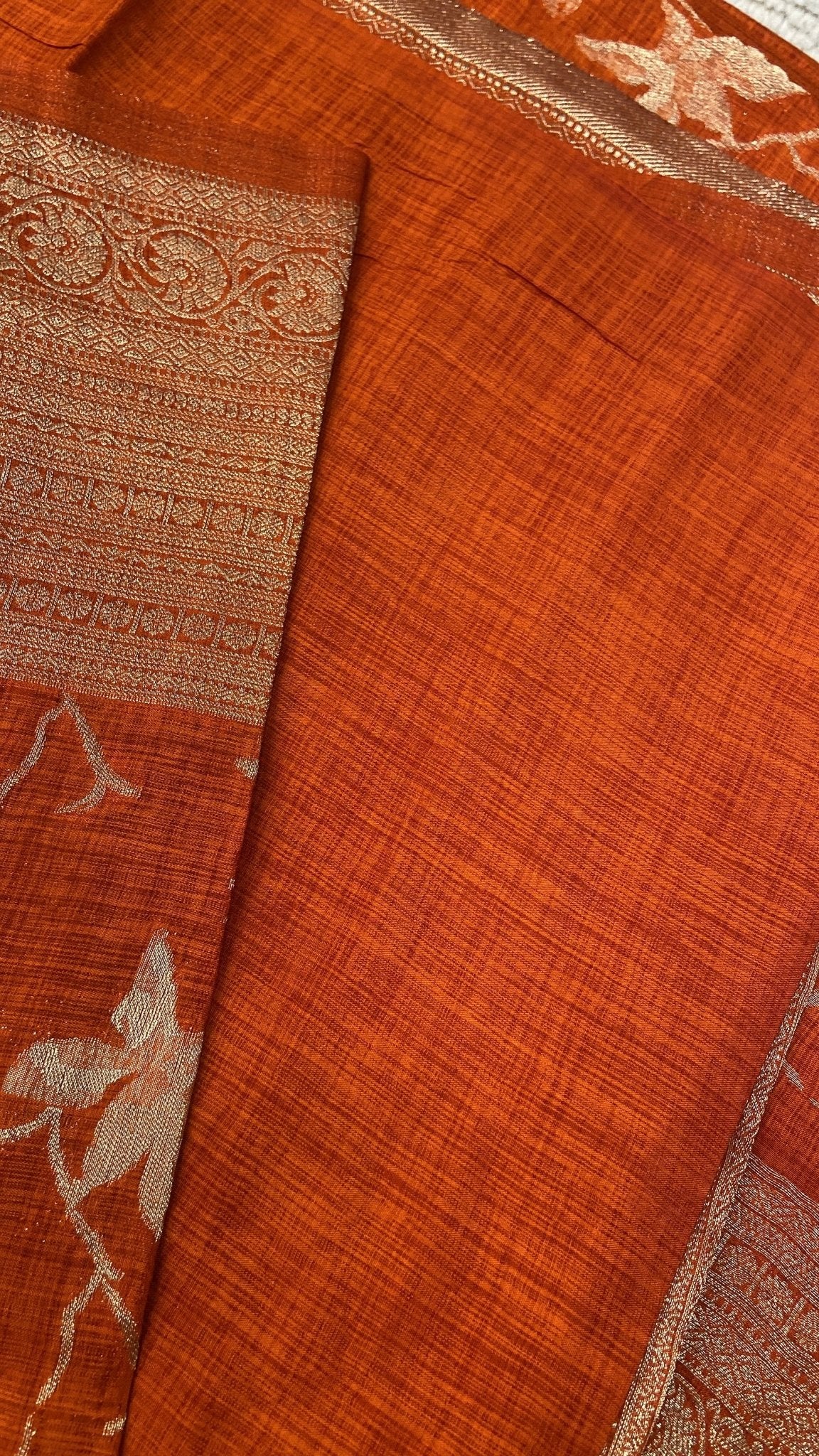 Premium Heritage Cotton Saree✨ - Kanjeevaram Silk Mandir