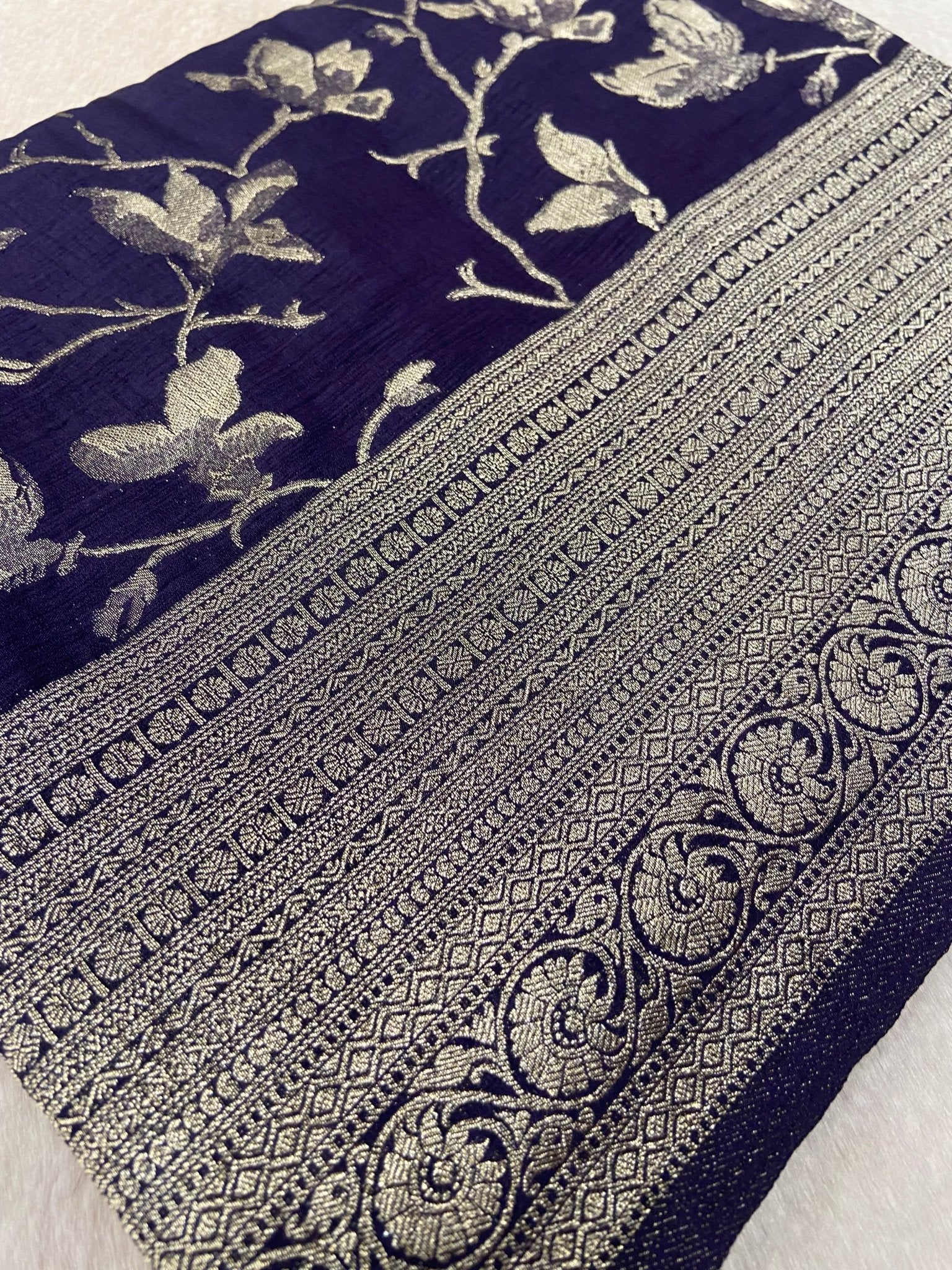 Premium Heritage Cotton Saree✨ - Kanjeevaram Silk Mandir