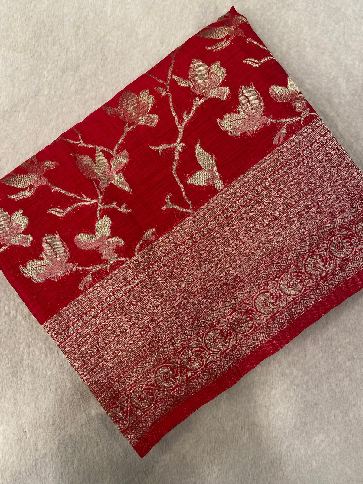 Premium Heritage Cotton Saree✨ - Kanjeevaram Silk Mandir