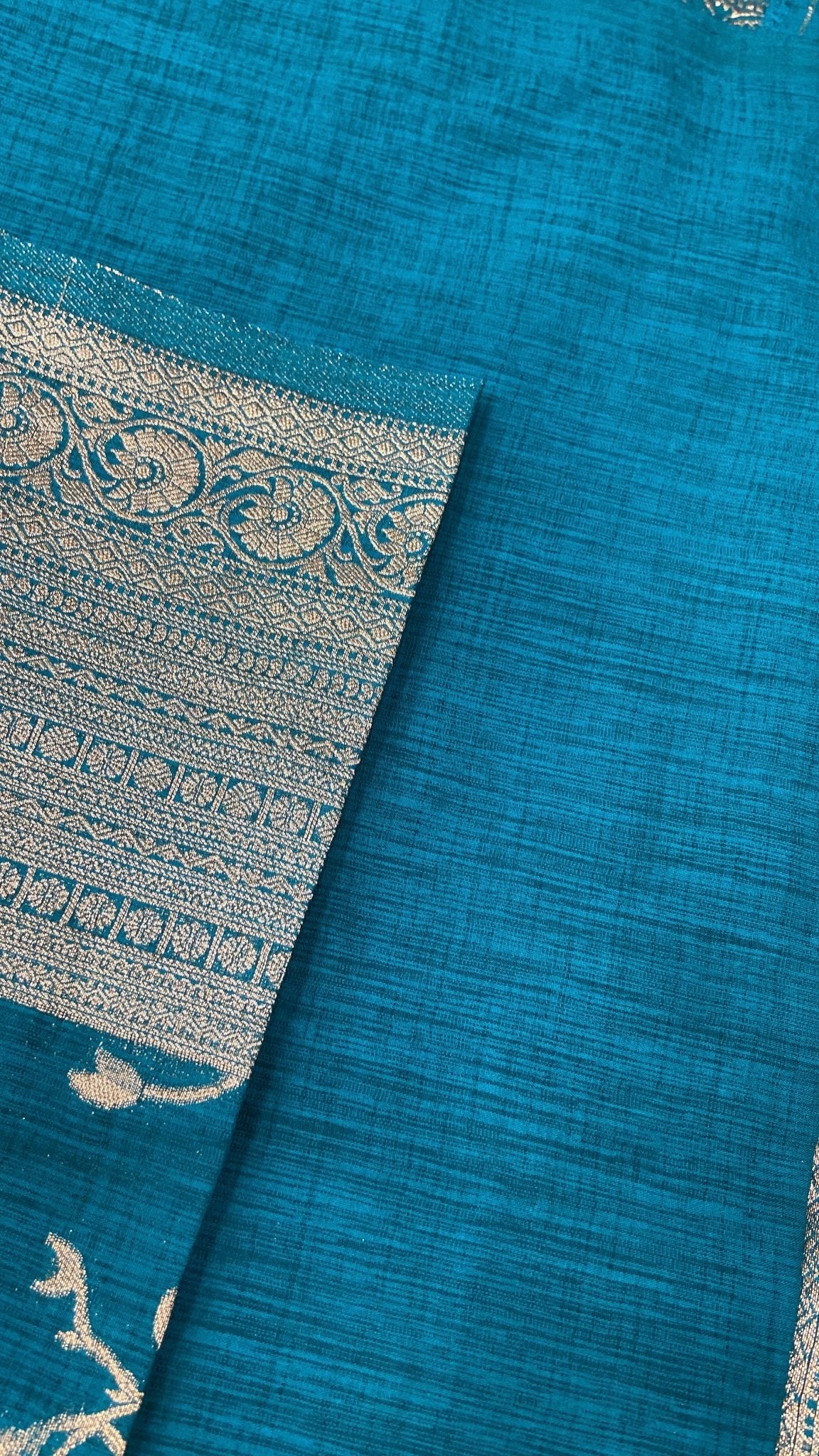 Premium Heritage Cotton Saree ✨ - Kanjeevaram Silk Mandir