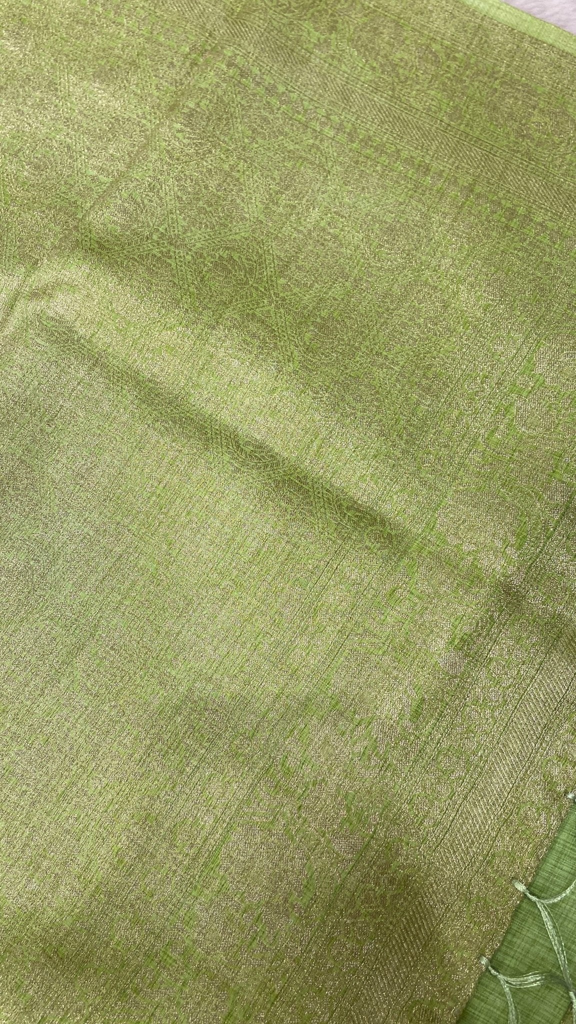 Premium Heritage Cotton Saree - Kanjeevaram Silk Mandir