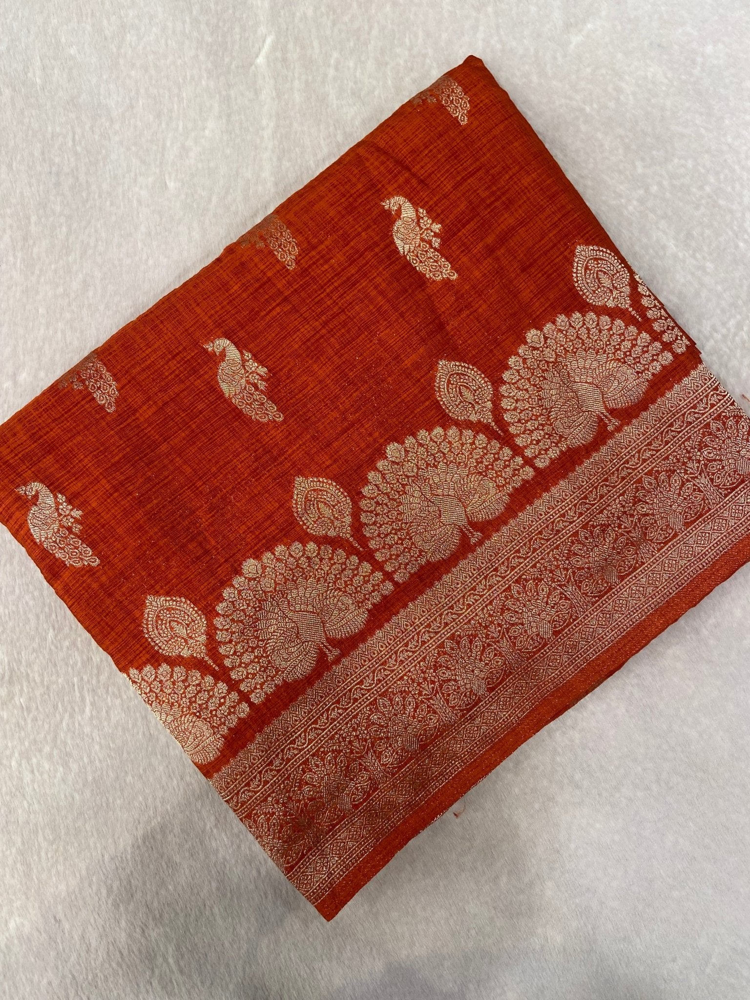 Premium Heritage Cotton Saree - Kanjeevaram Silk Mandir