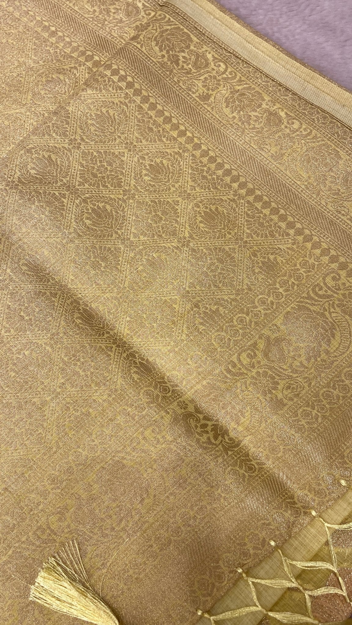 Premium Heritage Cotton Saree - Kanjeevaram Silk Mandir