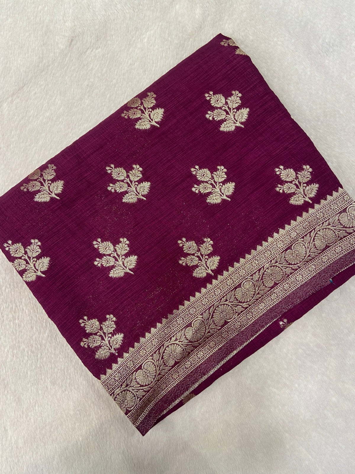Premium Heritage Cotton Saree🌸 - Kanjeevaram Silk Mandir