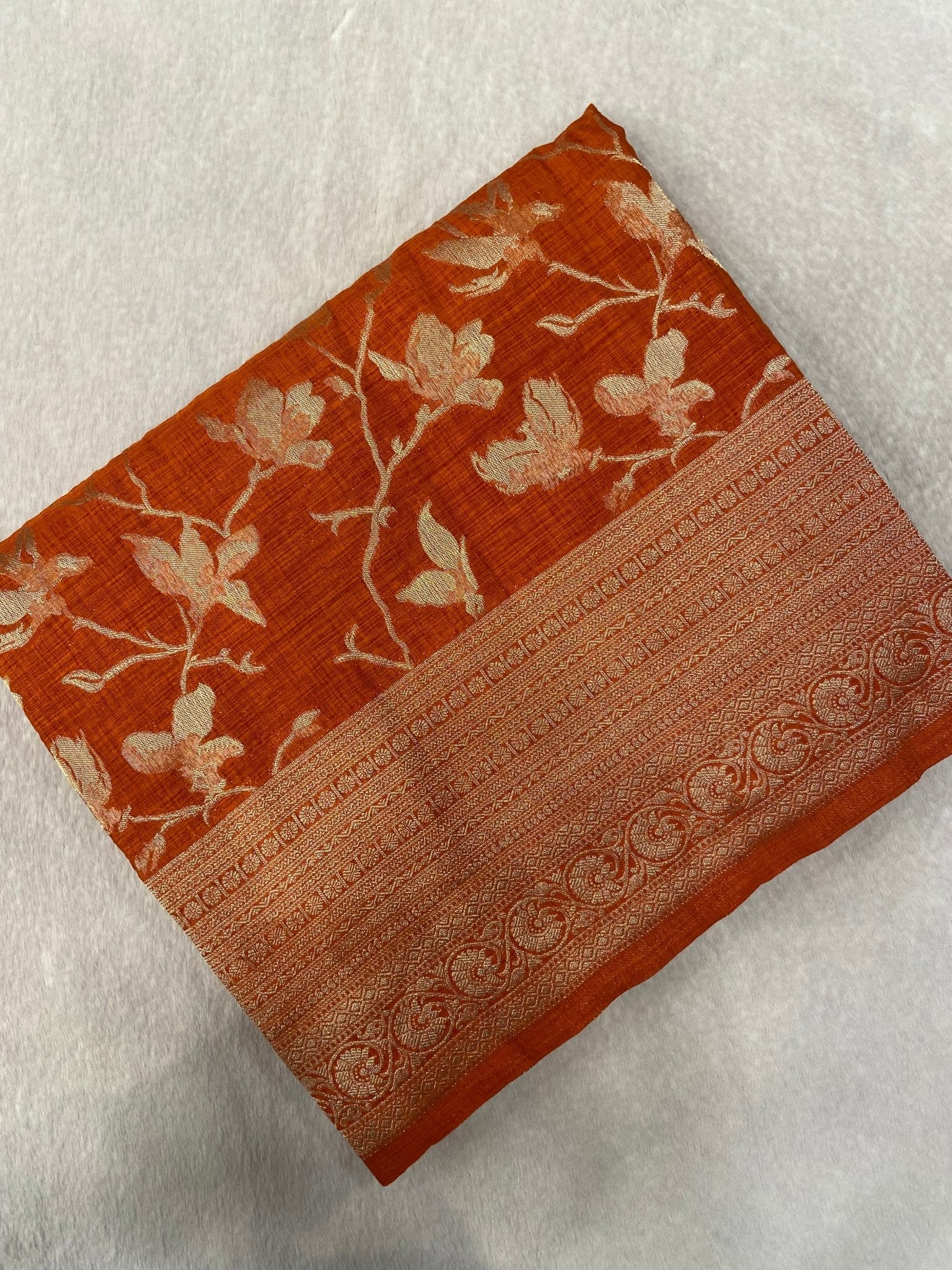 Premium Heritage Cotton Saree✨ - Kanjeevaram Silk Mandir