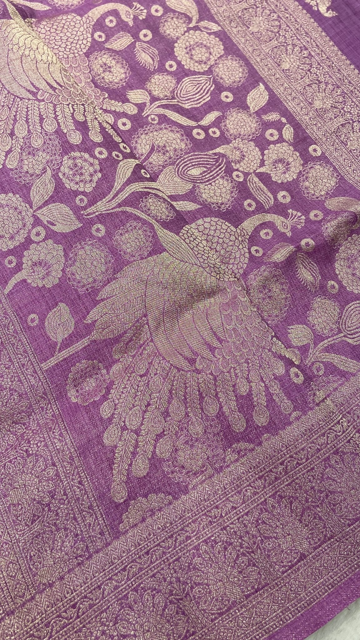 Premium Heritage Cotton Saree - Kanjeevaram Silk Mandir
