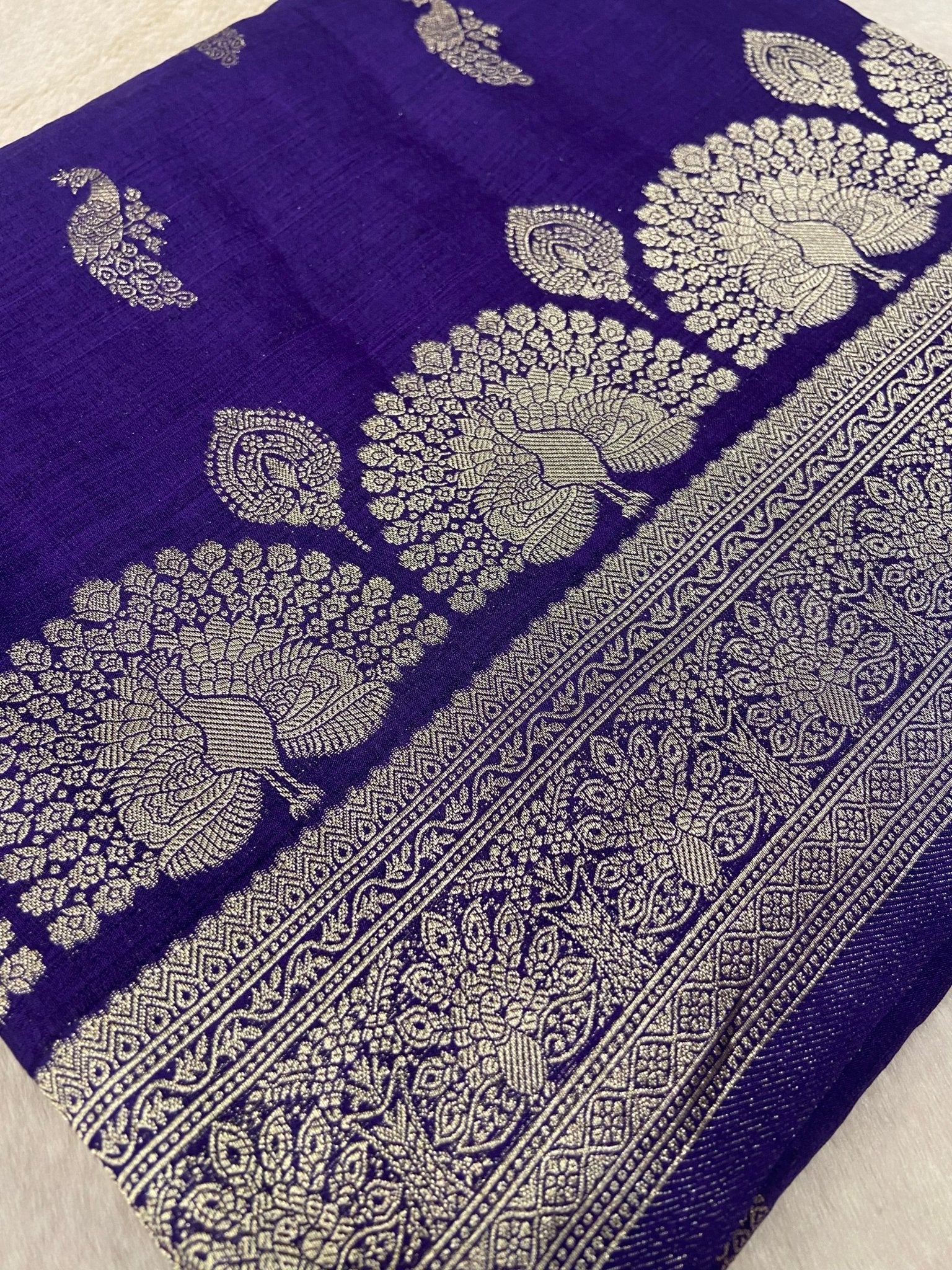 Premium Heritage Cotton Saree - Kanjeevaram Silk Mandir