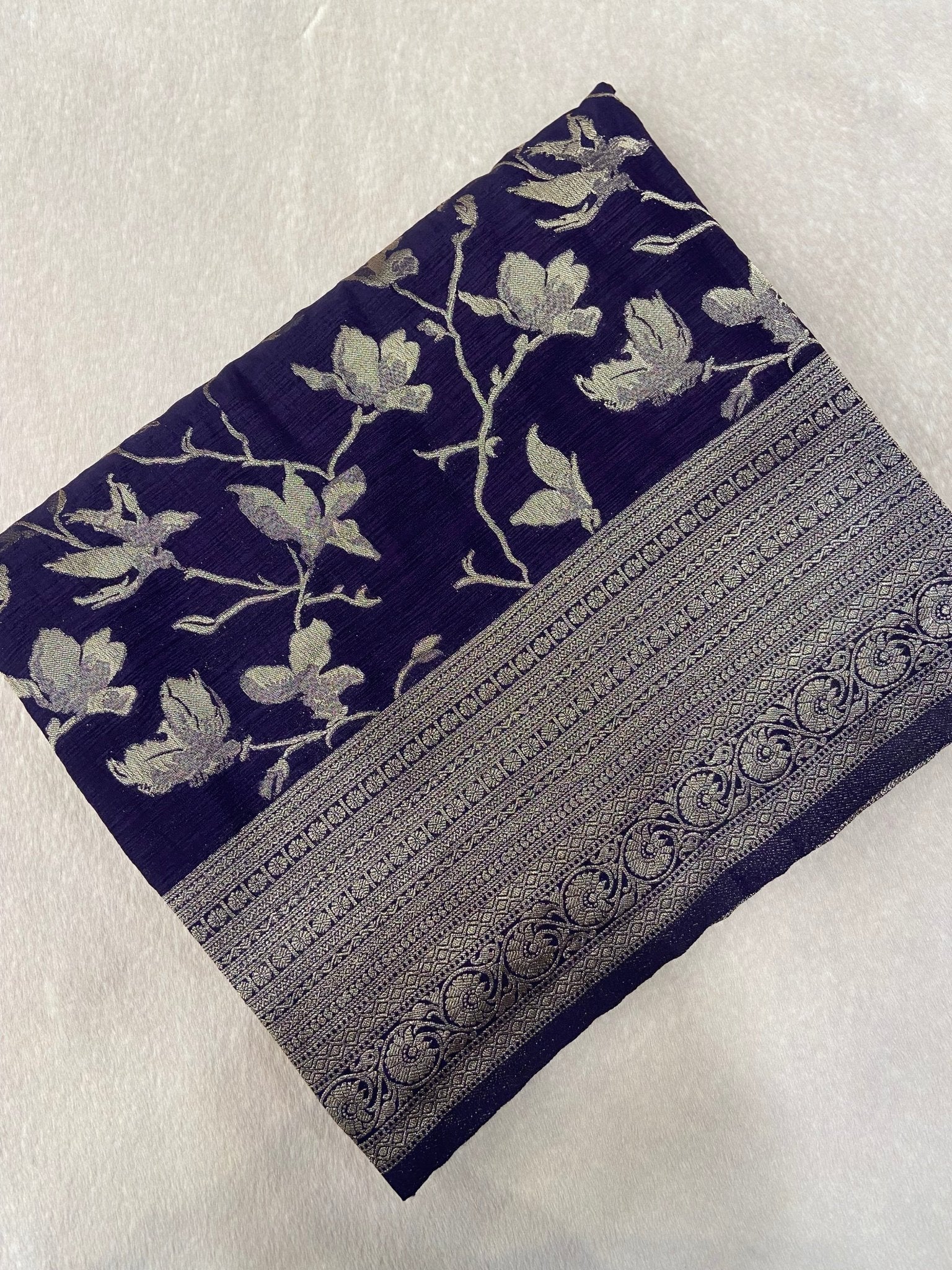 Premium Heritage Cotton Saree✨ - Kanjeevaram Silk Mandir