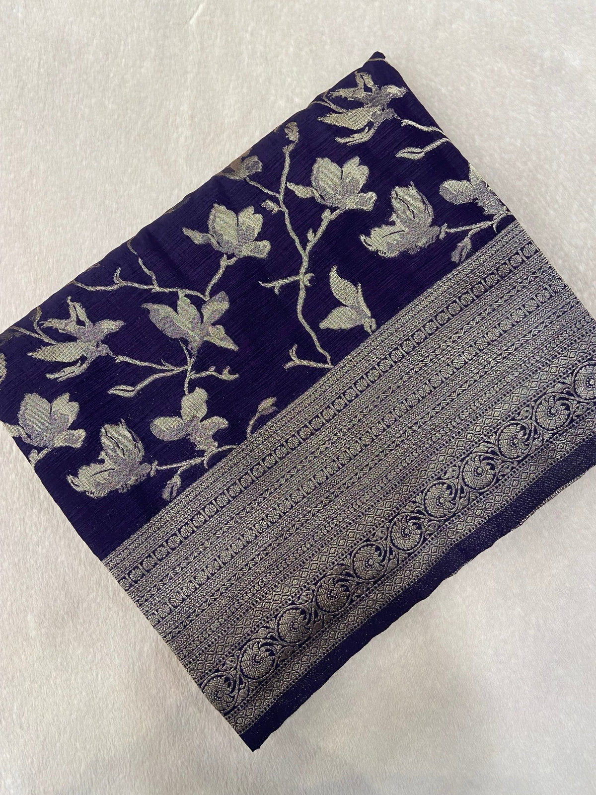 Premium Heritage Cotton Saree✨ - Kanjeevaram Silk Mandir